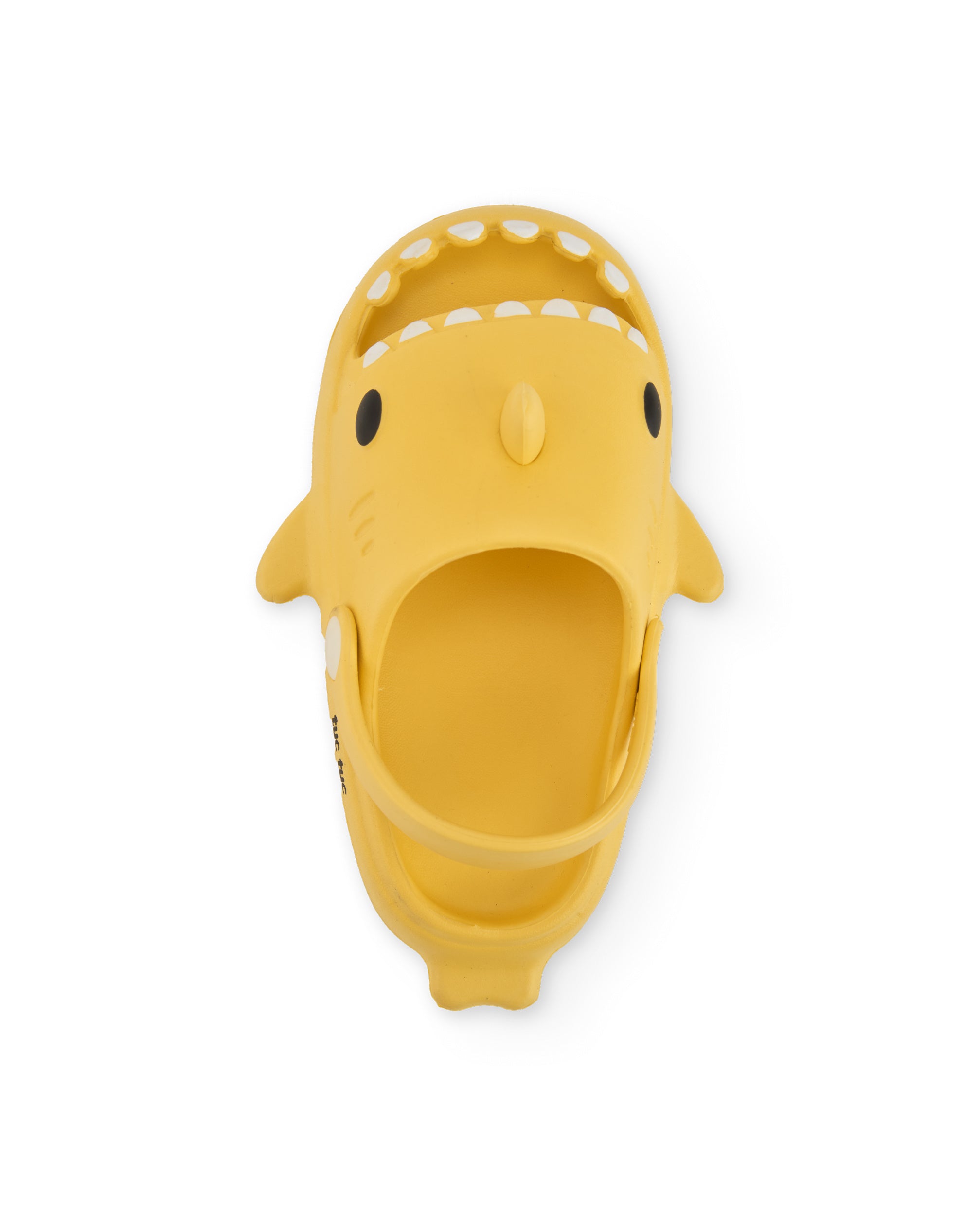 TucTuc Calzature zoccoli bambino giallo squalo 3D