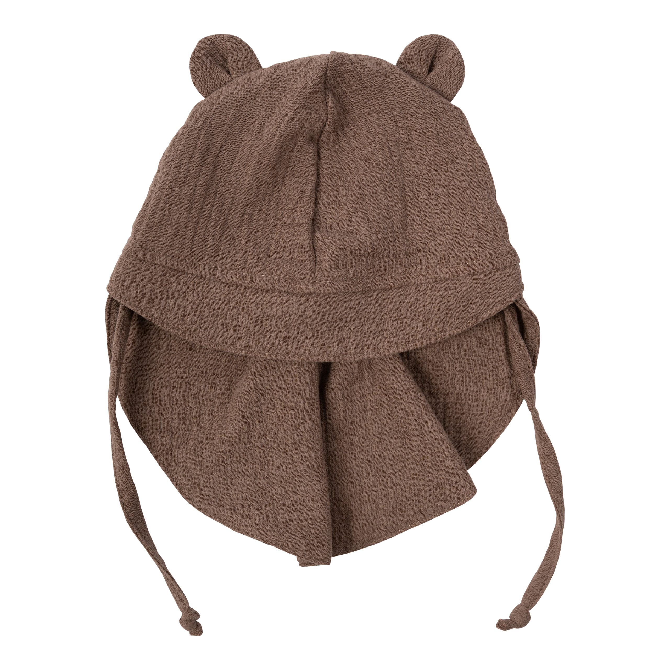 Woolly Organic Baby Hats cappellino sole neonato cotone orsetto