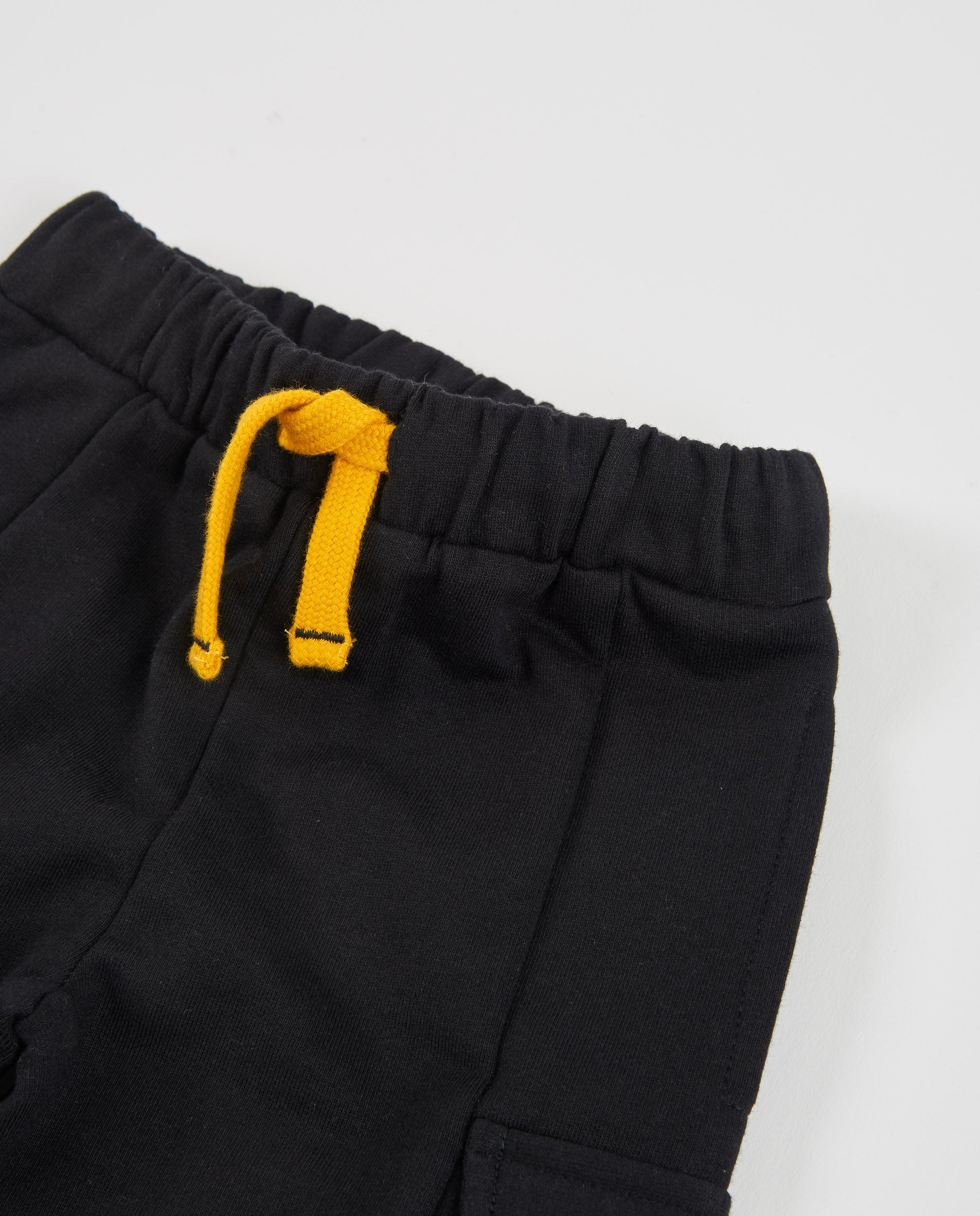 TucTuc Pantaloni felpa nero tasche bambino