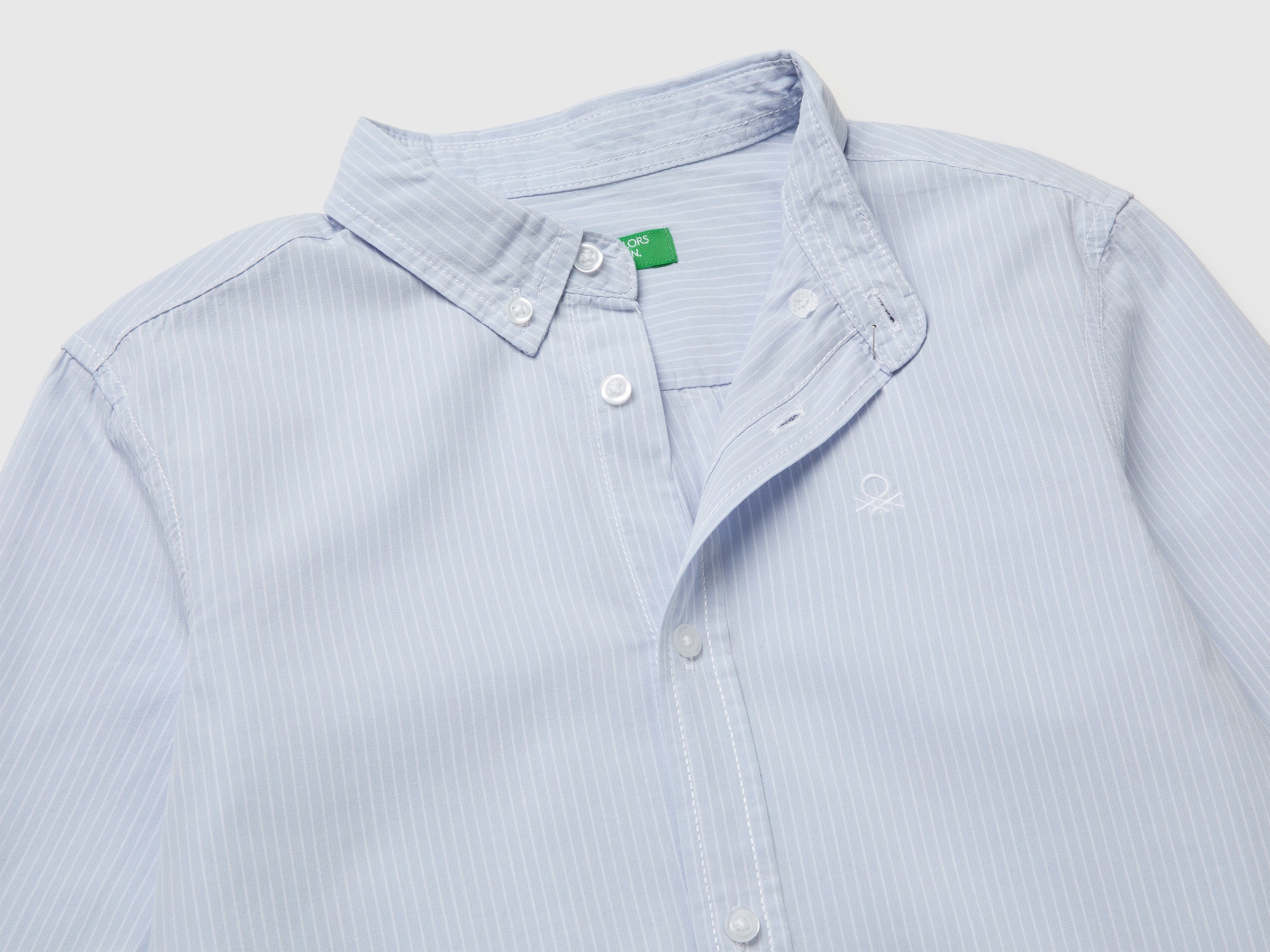 United Colors of Benetton 54AZCQ00R camicia righe cotone M