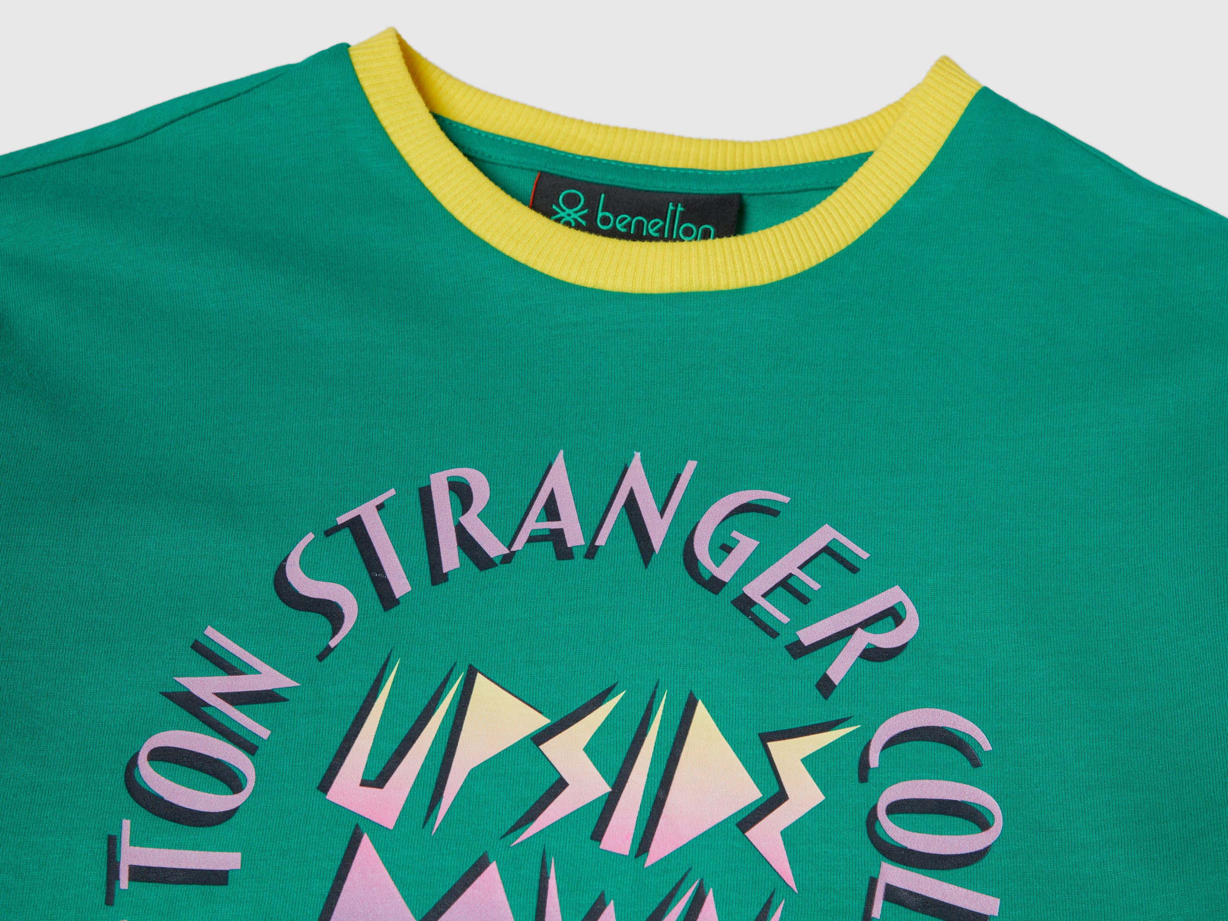 United Colors of Benetton T-shirt Stranger Things Cotone Bio