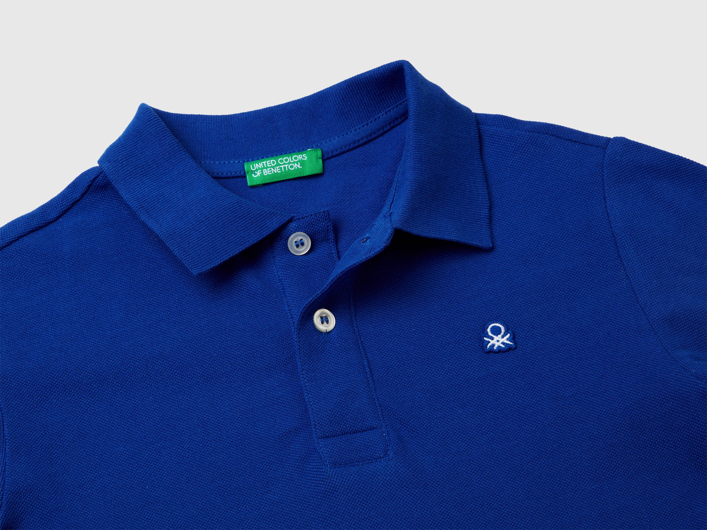 United Colors of Benetton polo cotone bio maniche lunghe M