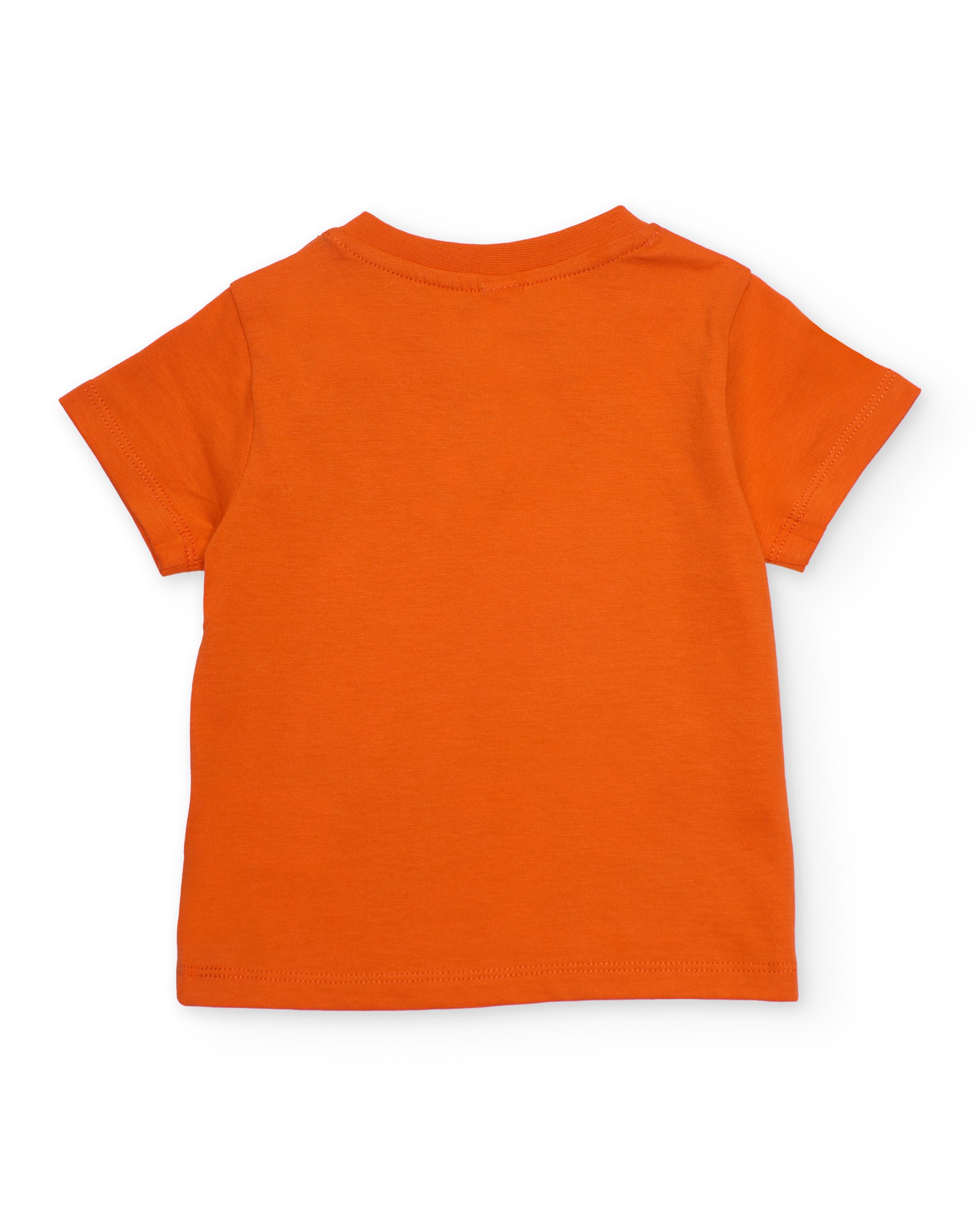 TucTuc Magliette T-shirt bimbo arancione stampa natura