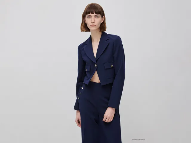 United Colors of Benetton Blazer Corto 243XDW03M Giacca Viscosa