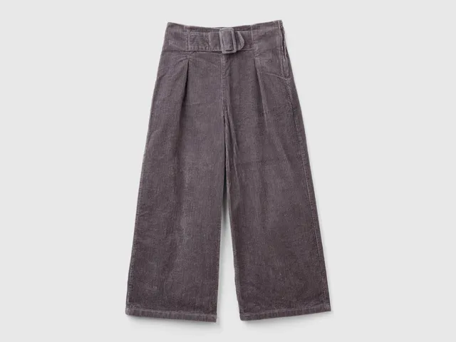 United Colors of Benetton Trousers pantaloni velluto taglia S