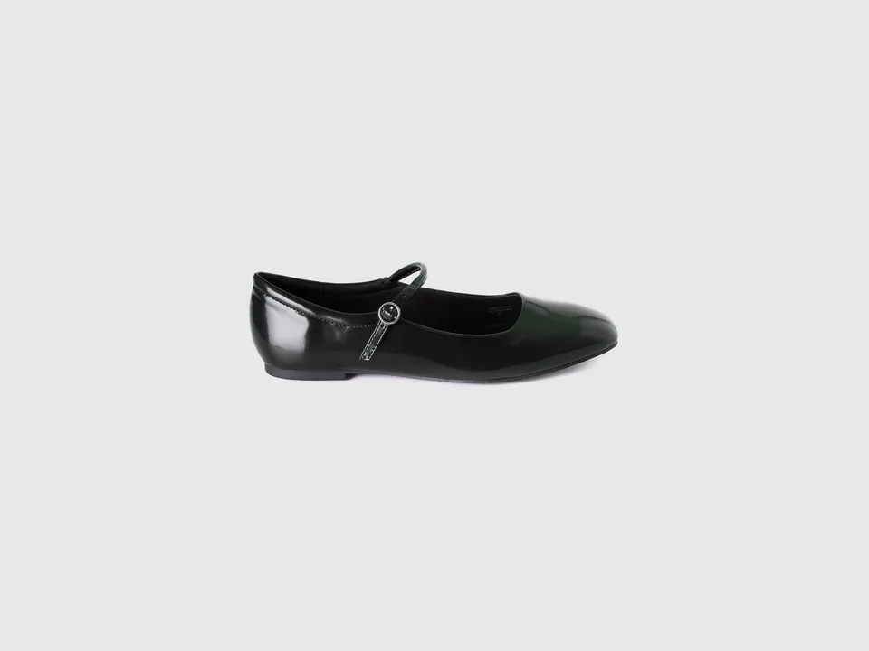 United Colors of Benetton Shoes Ballerine nere lucide 37