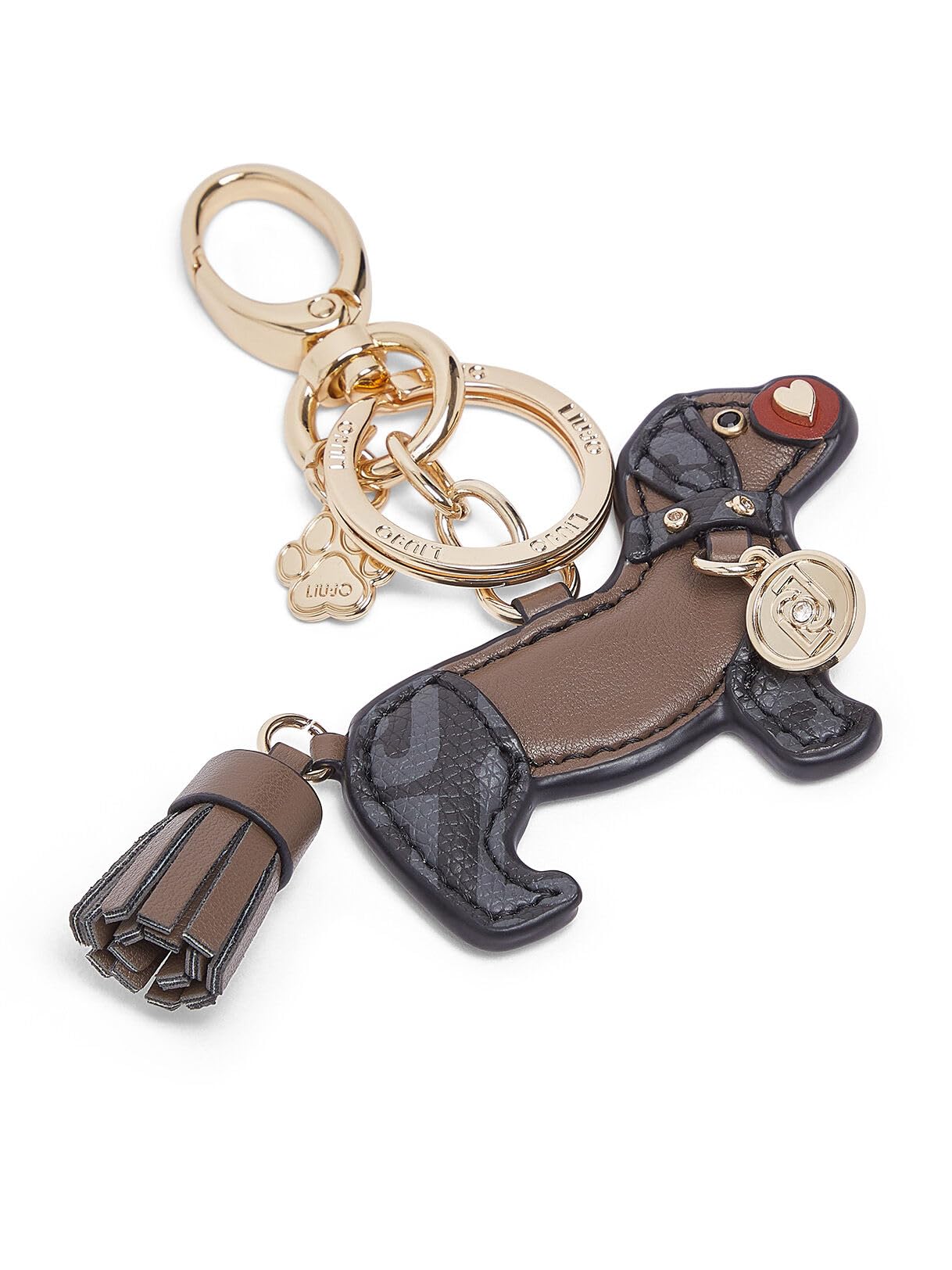Liu Jo Portachiavi Cane X0781 charms 7,5 cm regolabile