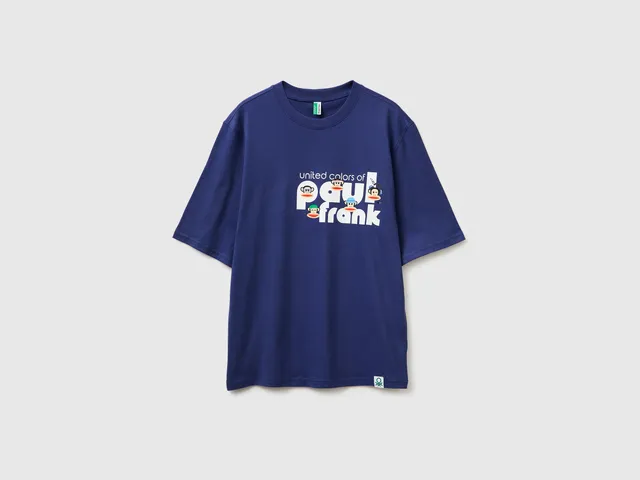 United Colors of Benetton Paul Frank maglietta cotone manica corta