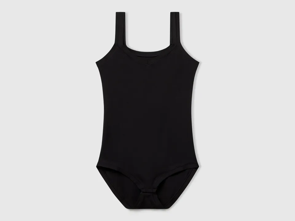 United Colors of Benetton Bodysuits body cotone scollo a V