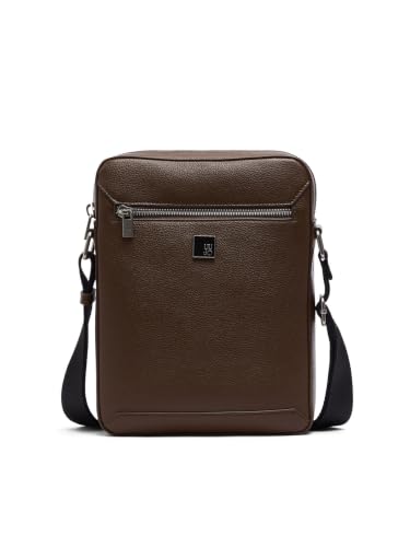 Liu Jo Borse Borsello a Tracolla Marrone Scuro 20x26 cm Zip