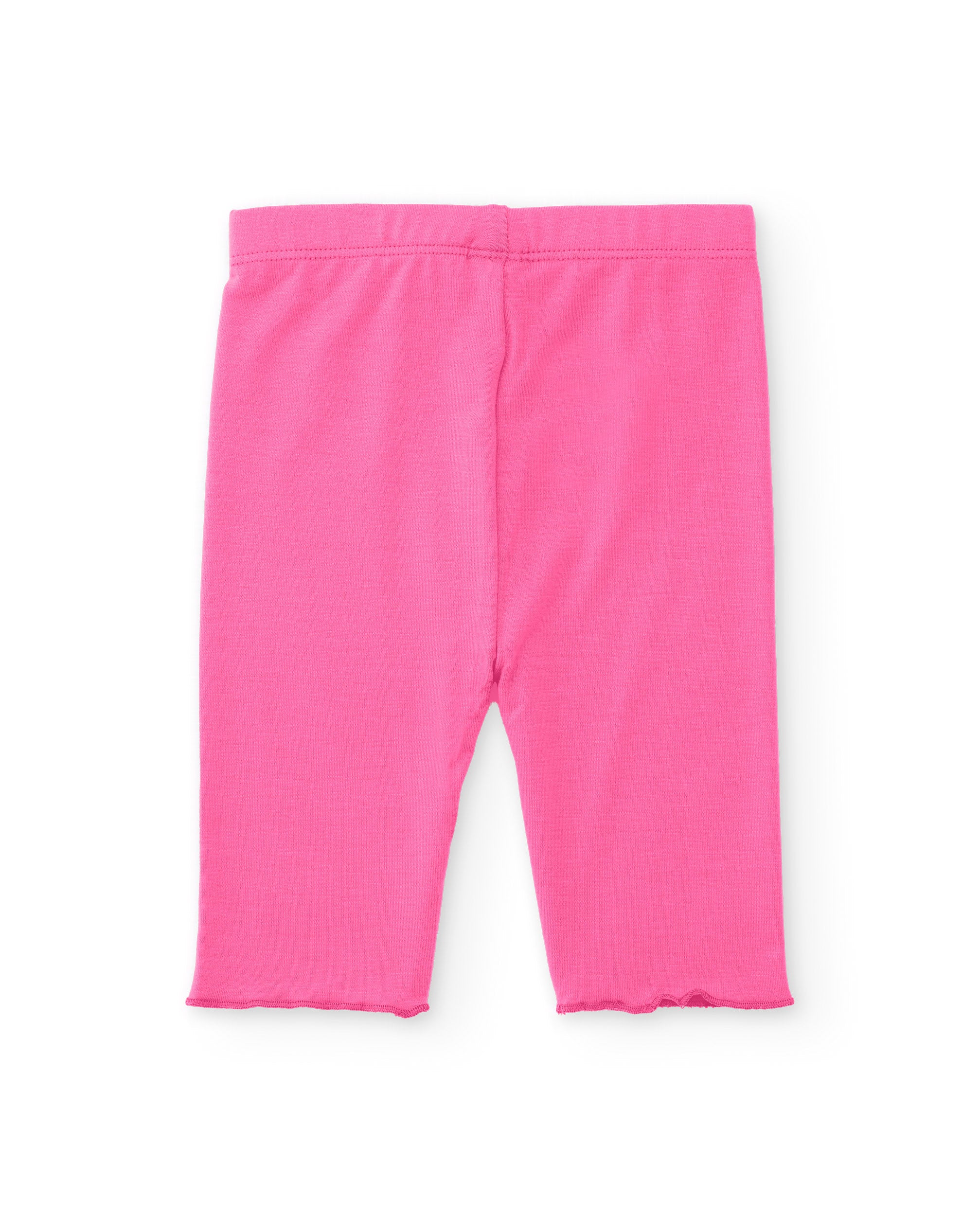 TucTuc Leggings Bambina Maglia Rosa Ricamo Marino 6M-10A