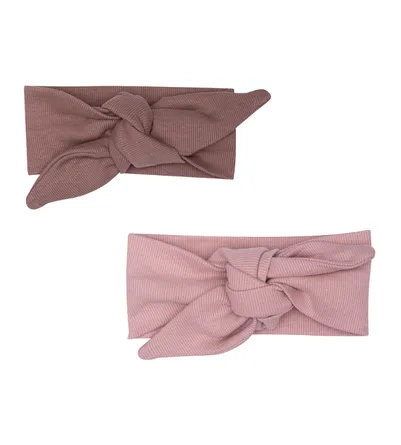 Woolly Organic Headband 2x1 Rib fascia cotone bio bimba