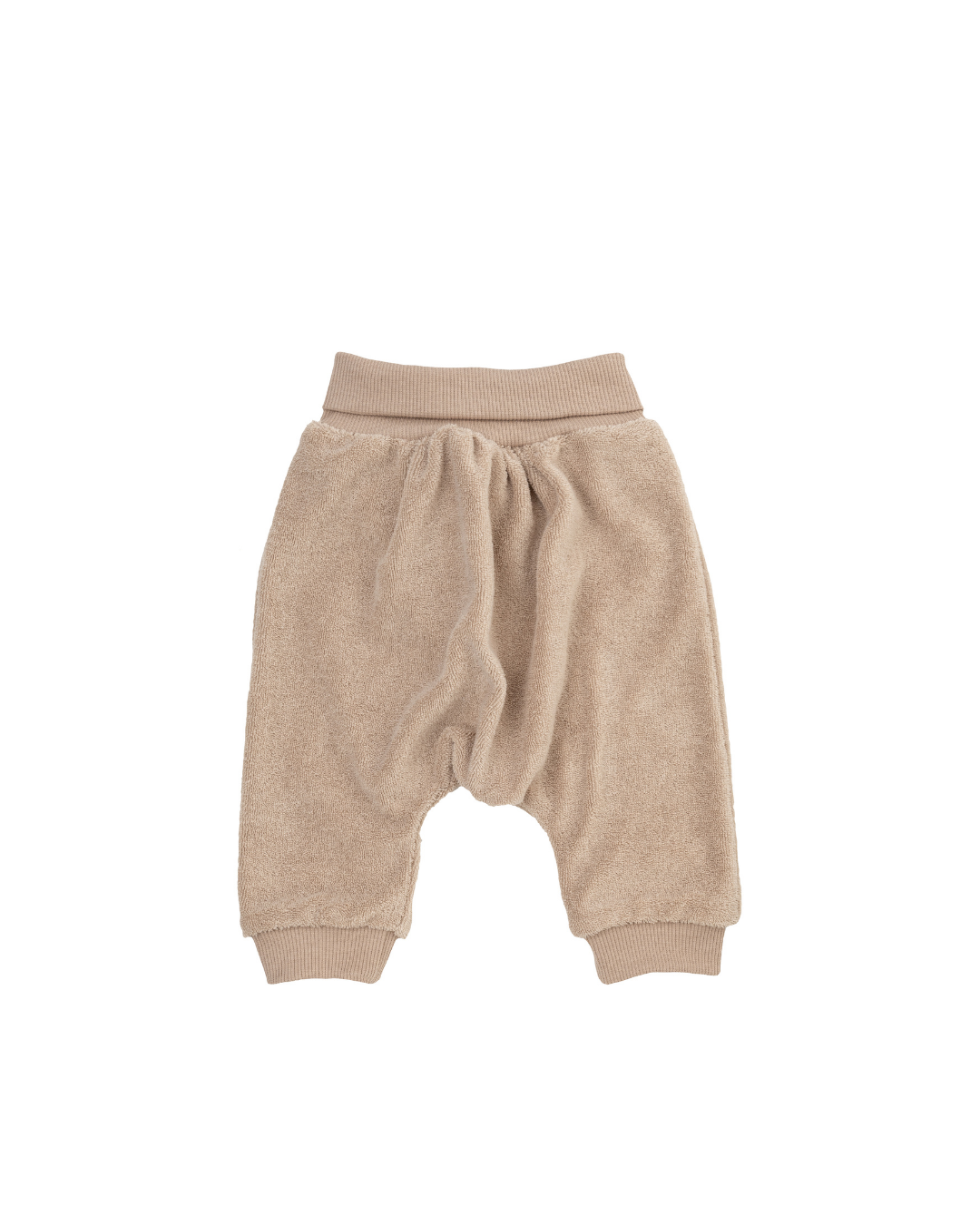Woolly Organic SS27 Pantaloni Neonato Spugna Cotone Bio