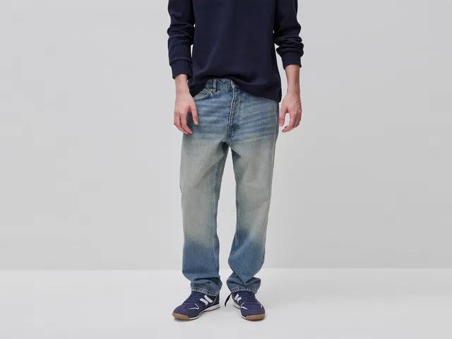 United Colors of Benetton Jeans relaxed denim cotone taglia 32