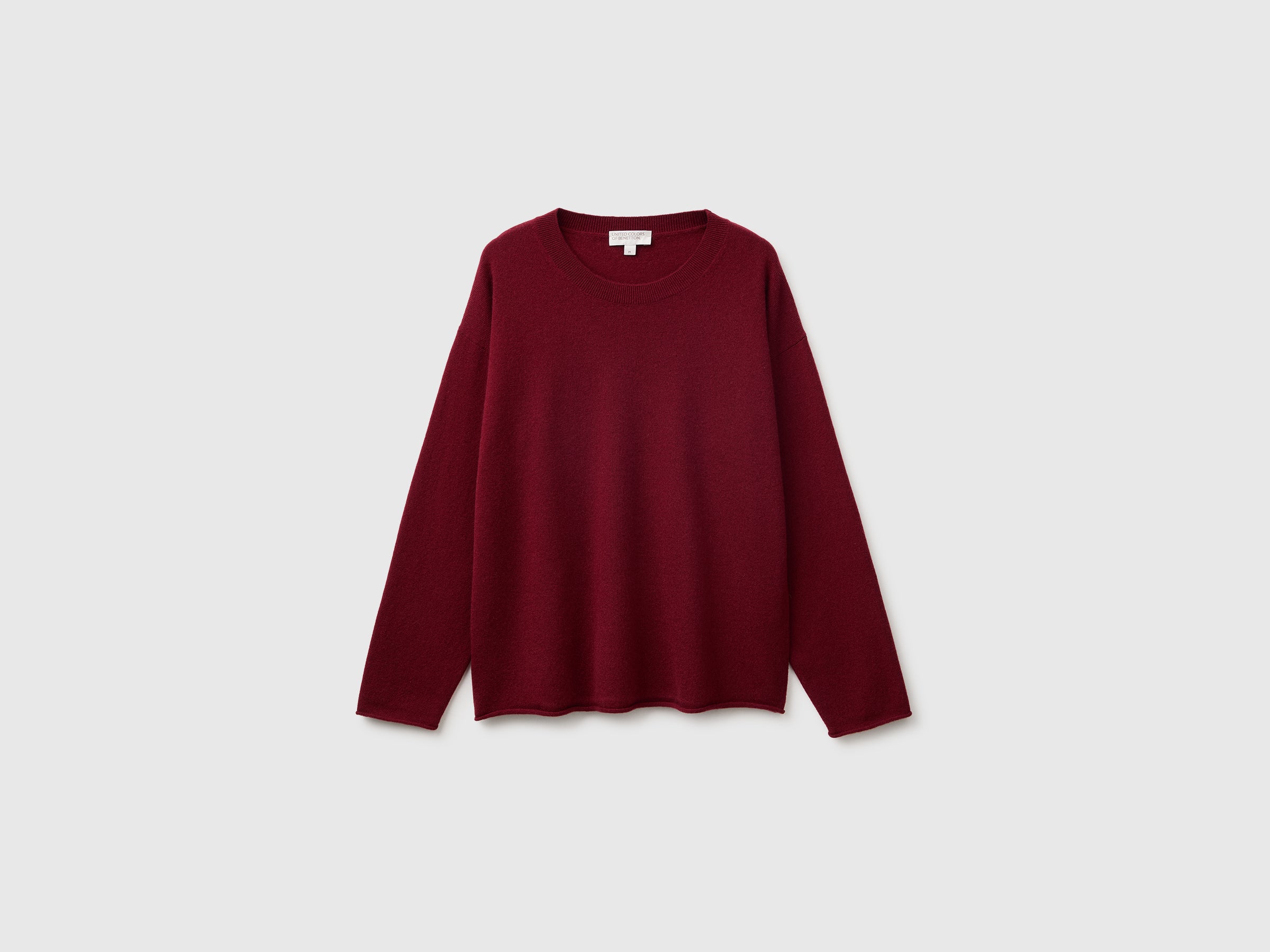 United Colors of Benetton Maglione Lana Cashmere Girocollo