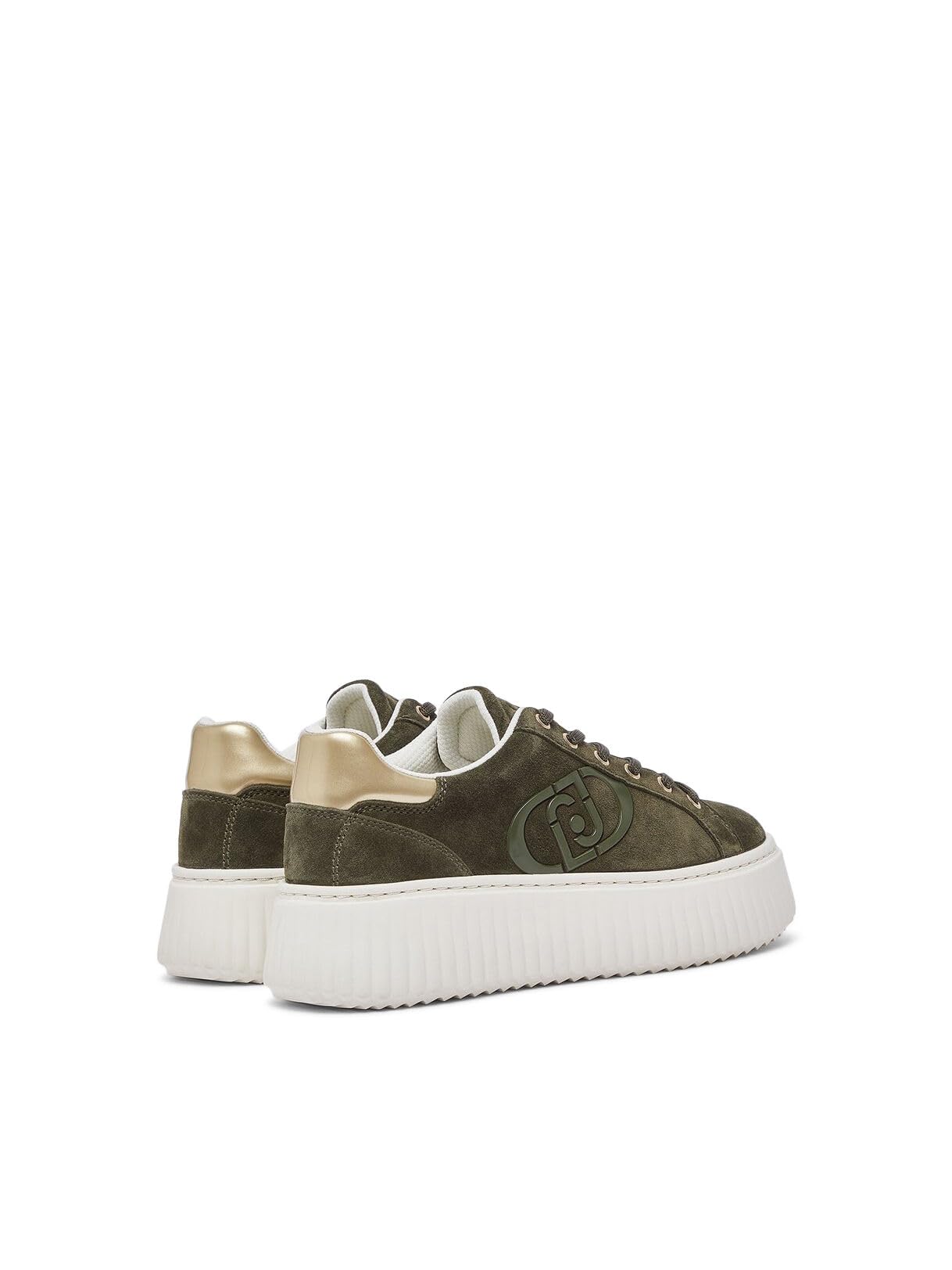 Liu Jo Scarpe Sneakers Platform Suede verdi moka