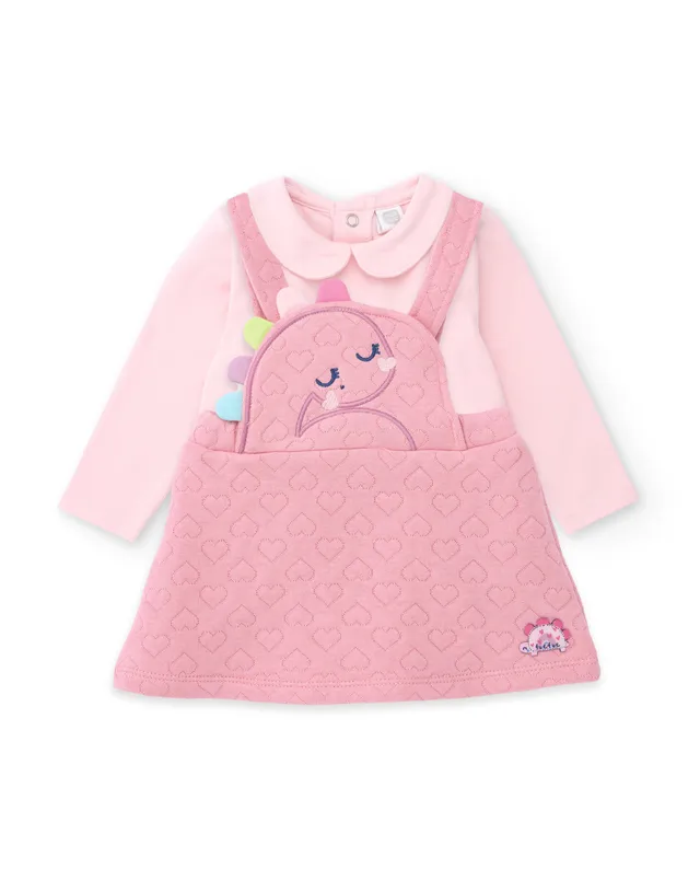 TucTuc Completi Roar Dino Completo Neonata Rosa 2 Pezzi