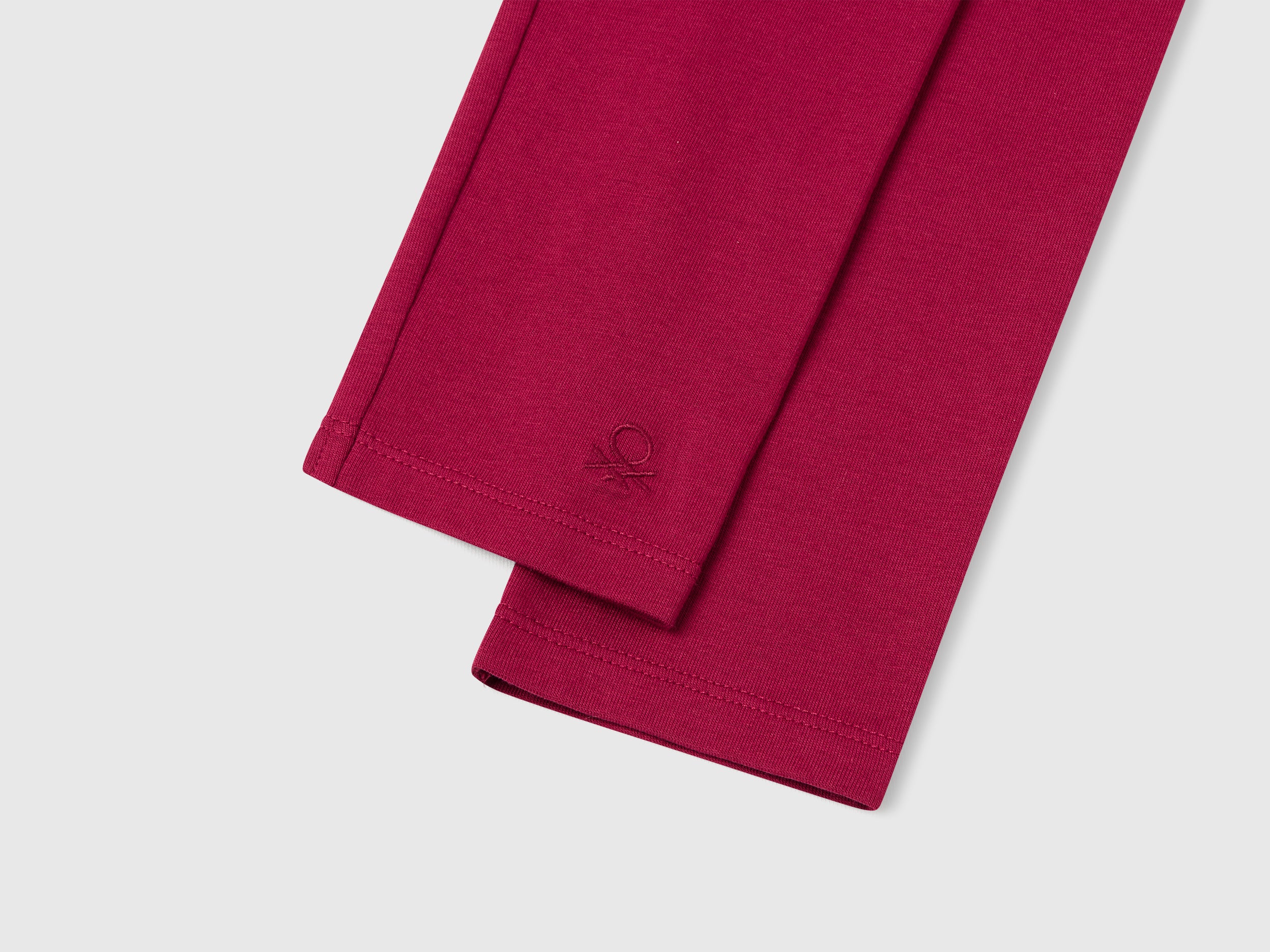 United Colors of Benetton leggings cotone stretch con logo
