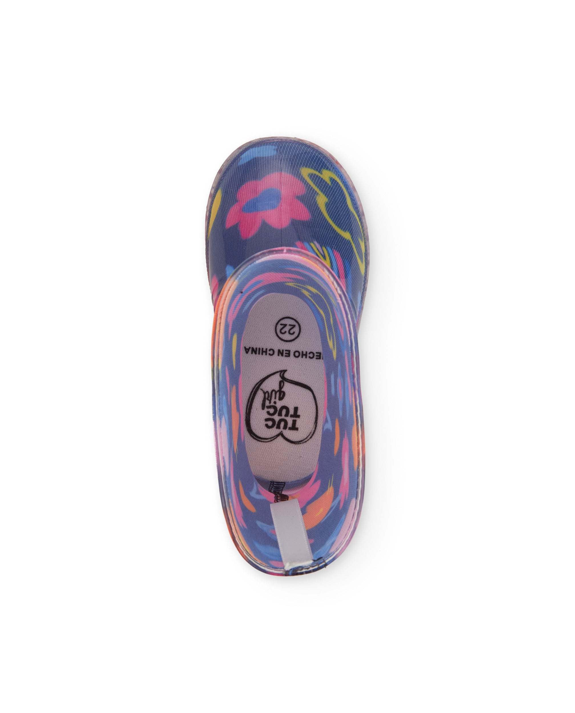 TucTuc Calzature Stivali Pioggia Bambina Floreali Multicolor