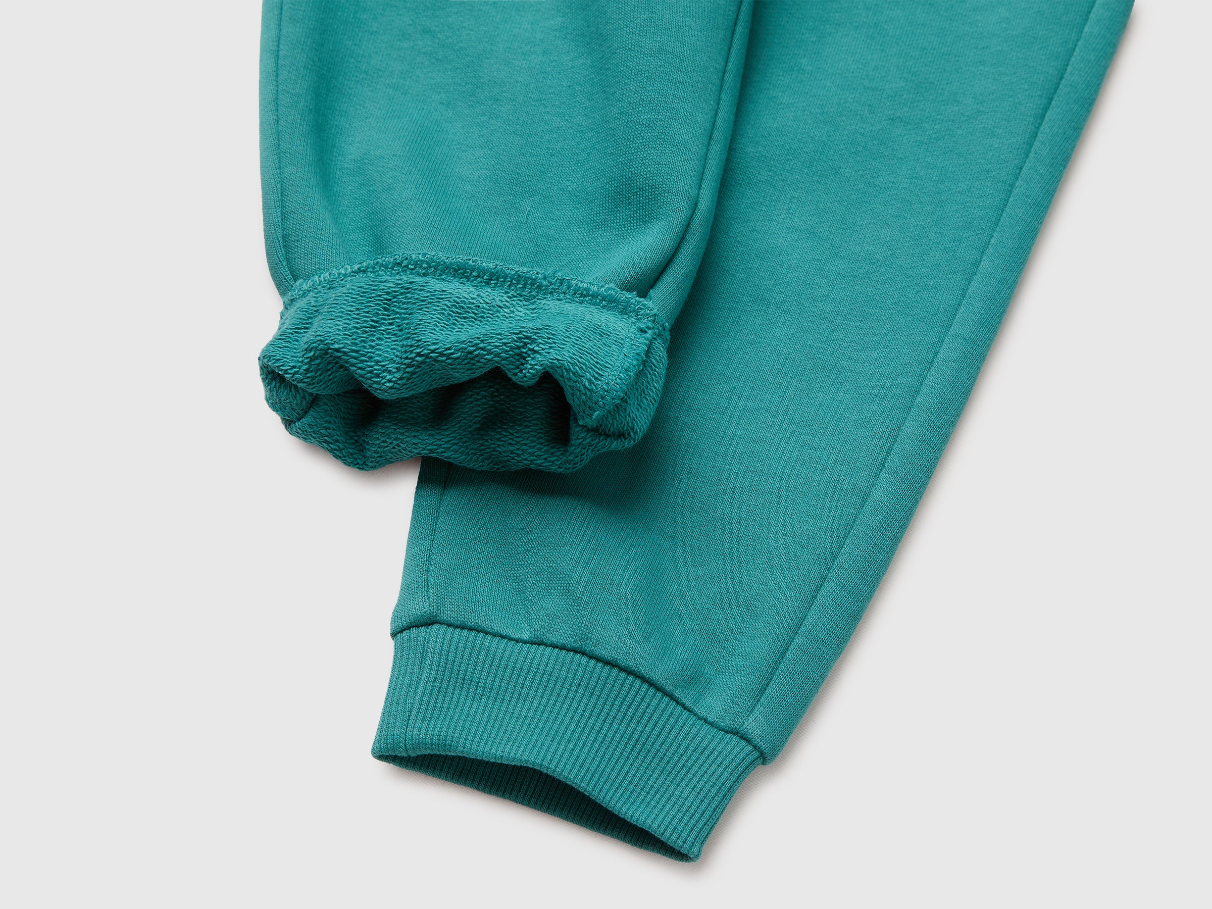Benetton Pantaloni Felpa Joggers 104 cotone organico