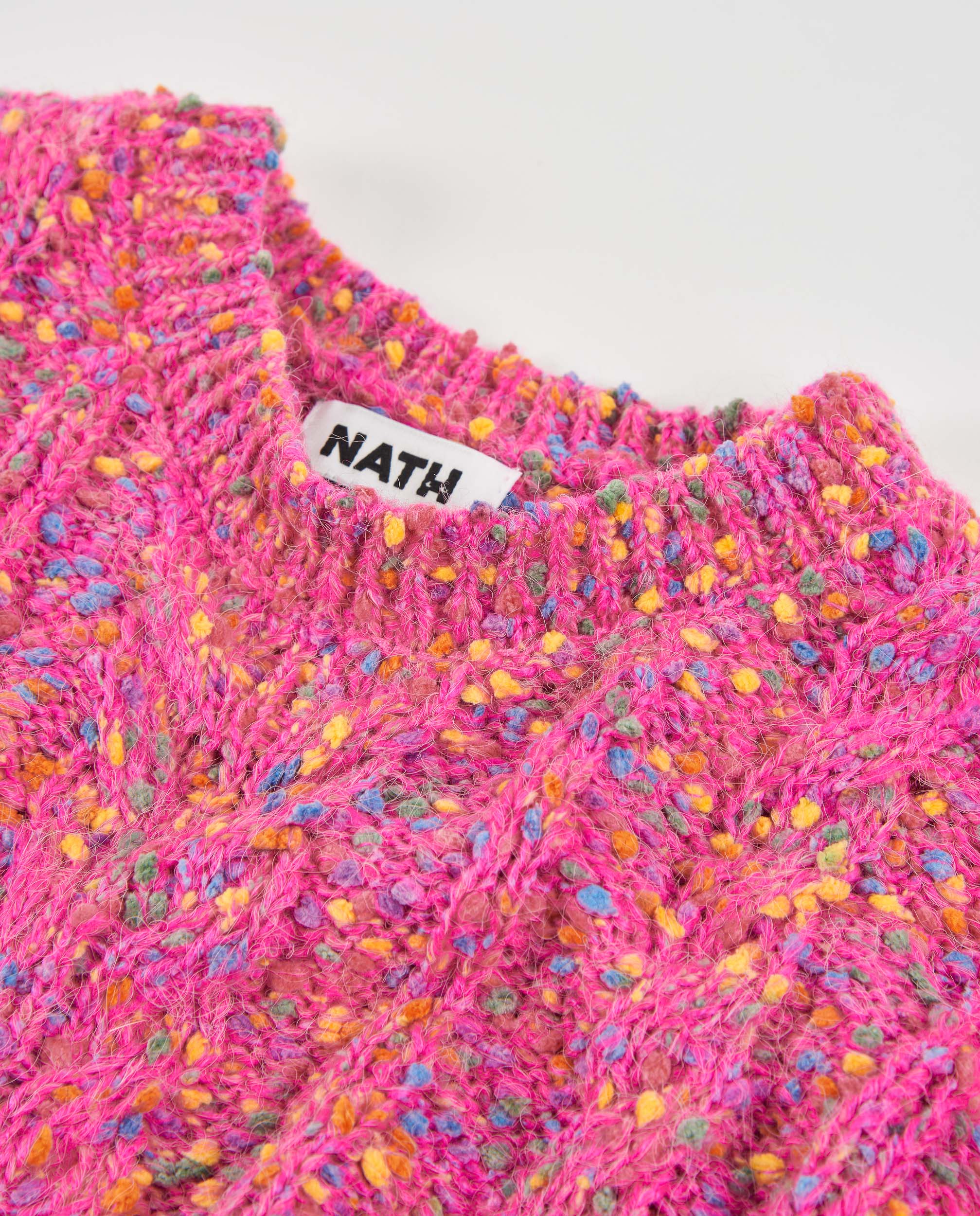 TucTuc Maglioni maglione bambina fucsia multicolore tricot