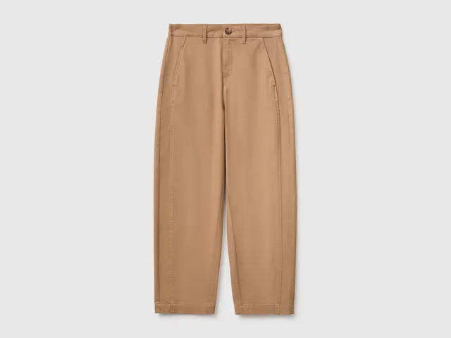 United Colors of Benetton Trousers pantaloni 42 cotone elasticizzato