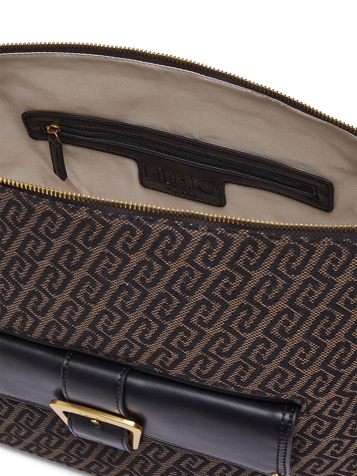 Liu Jo 00533 borsa hobo media monogram jacquard