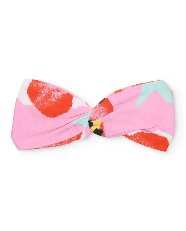 TucTuc Accessori Fascia capelli bambina rosa cotone