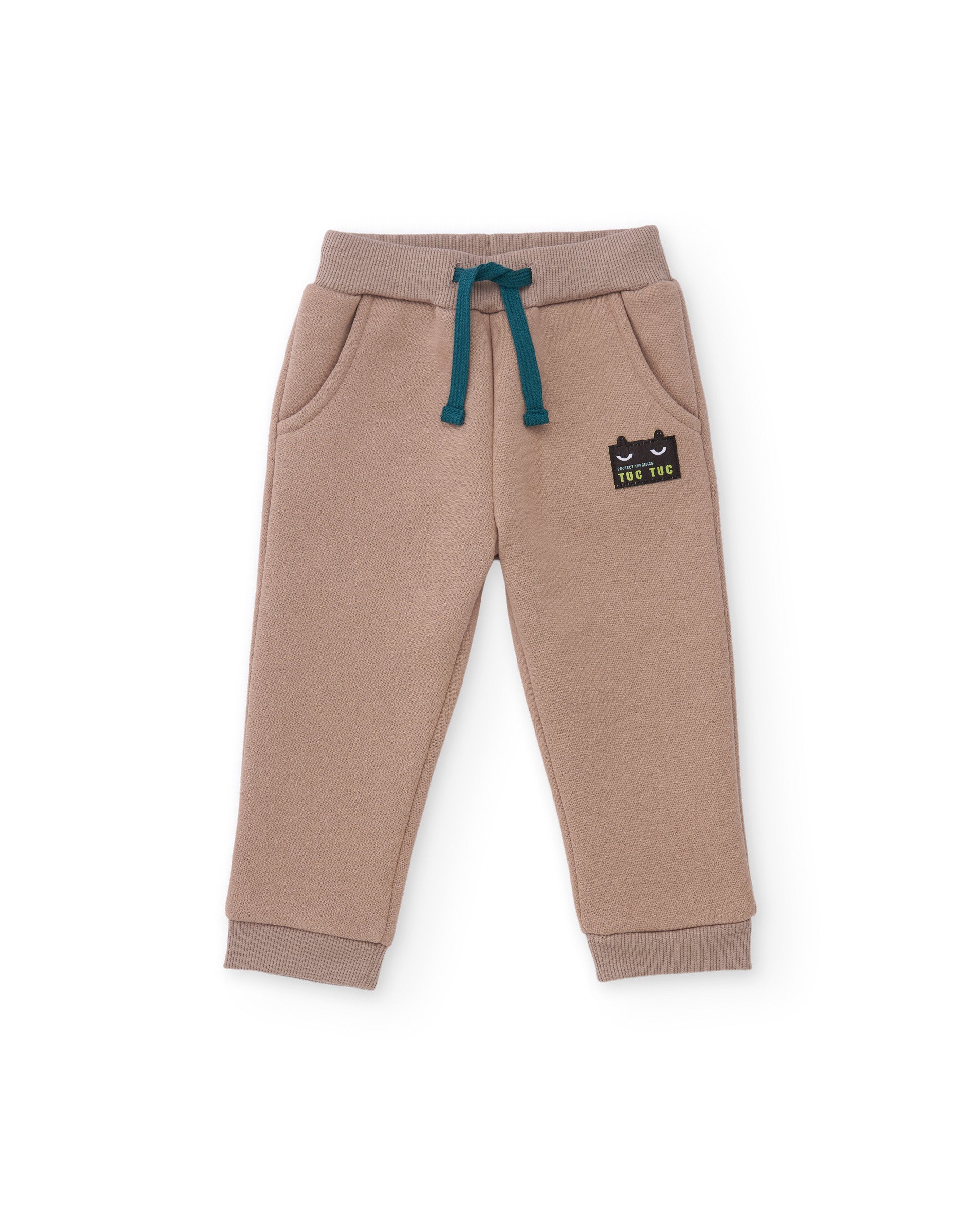 TucTuc Completi felpa bambino verde motivo orsi 2 pezzi