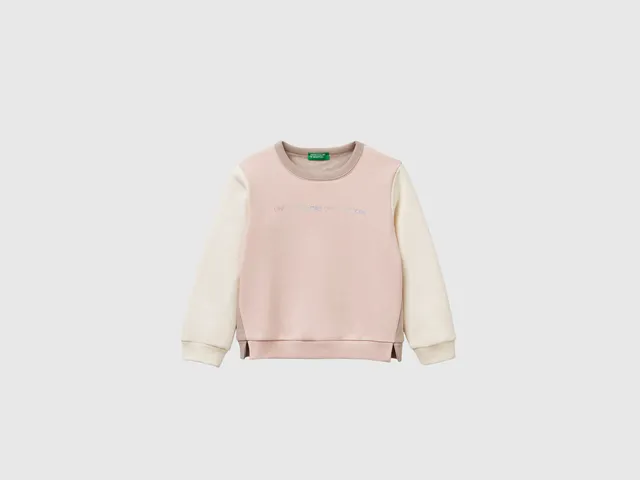 United Colors of Benetton Pullover glitter felpa cotone 104