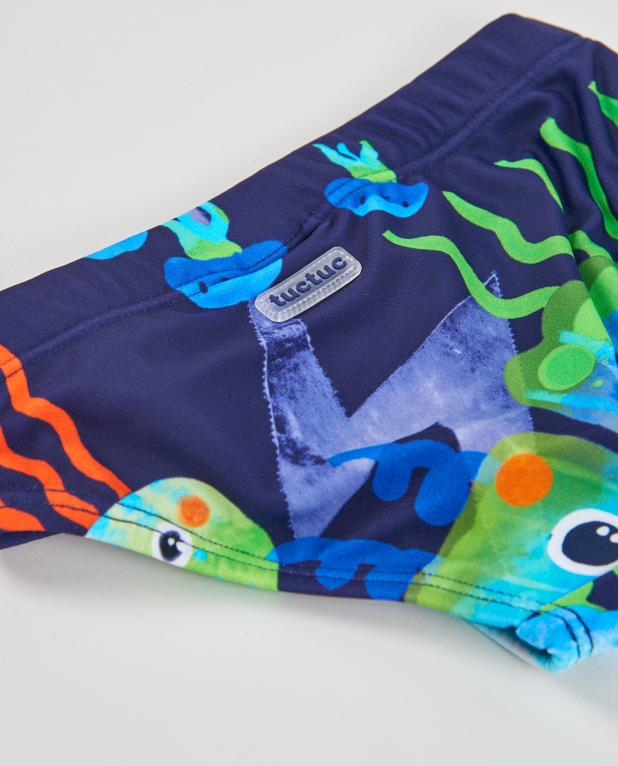 TucTuc Costumi slip bambino navy marino asciugatura rapida