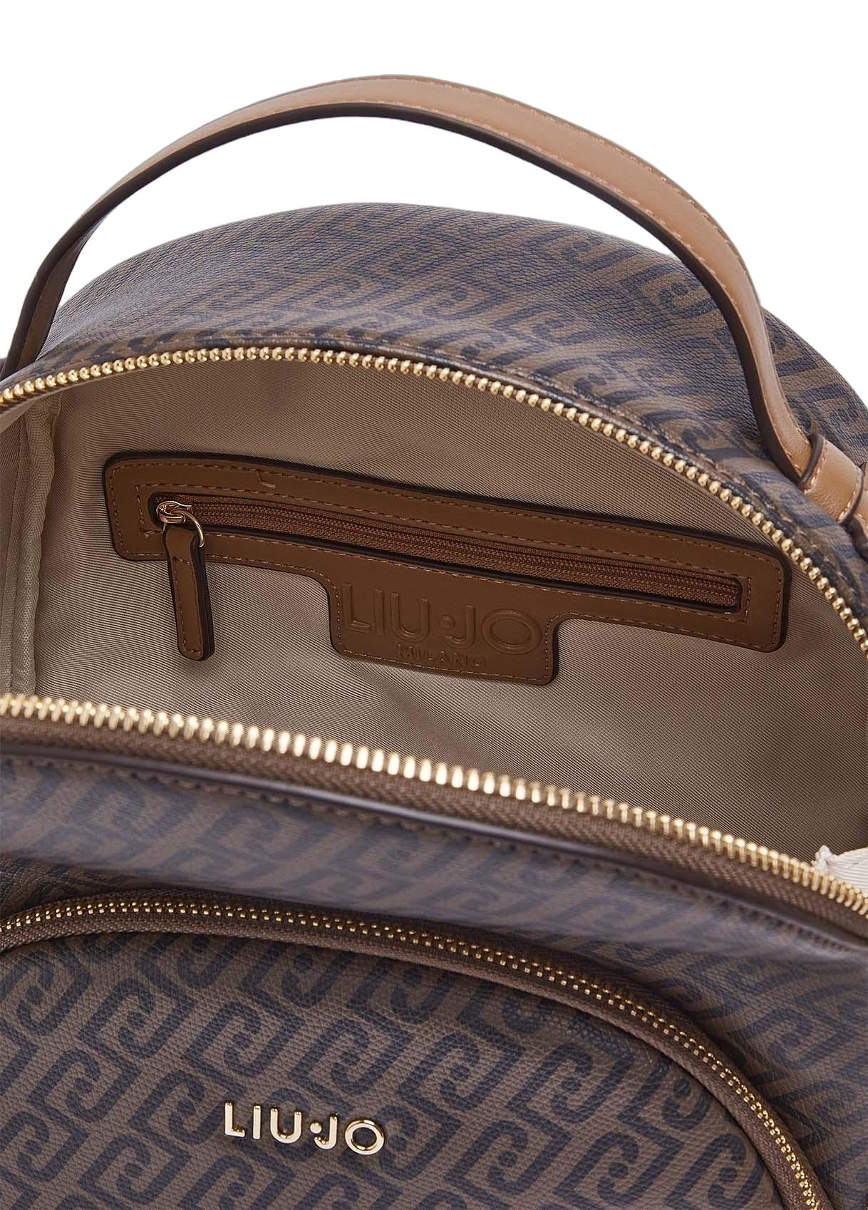 Liu Jo AF6209 E1137 zaino suede backpack M tracolla