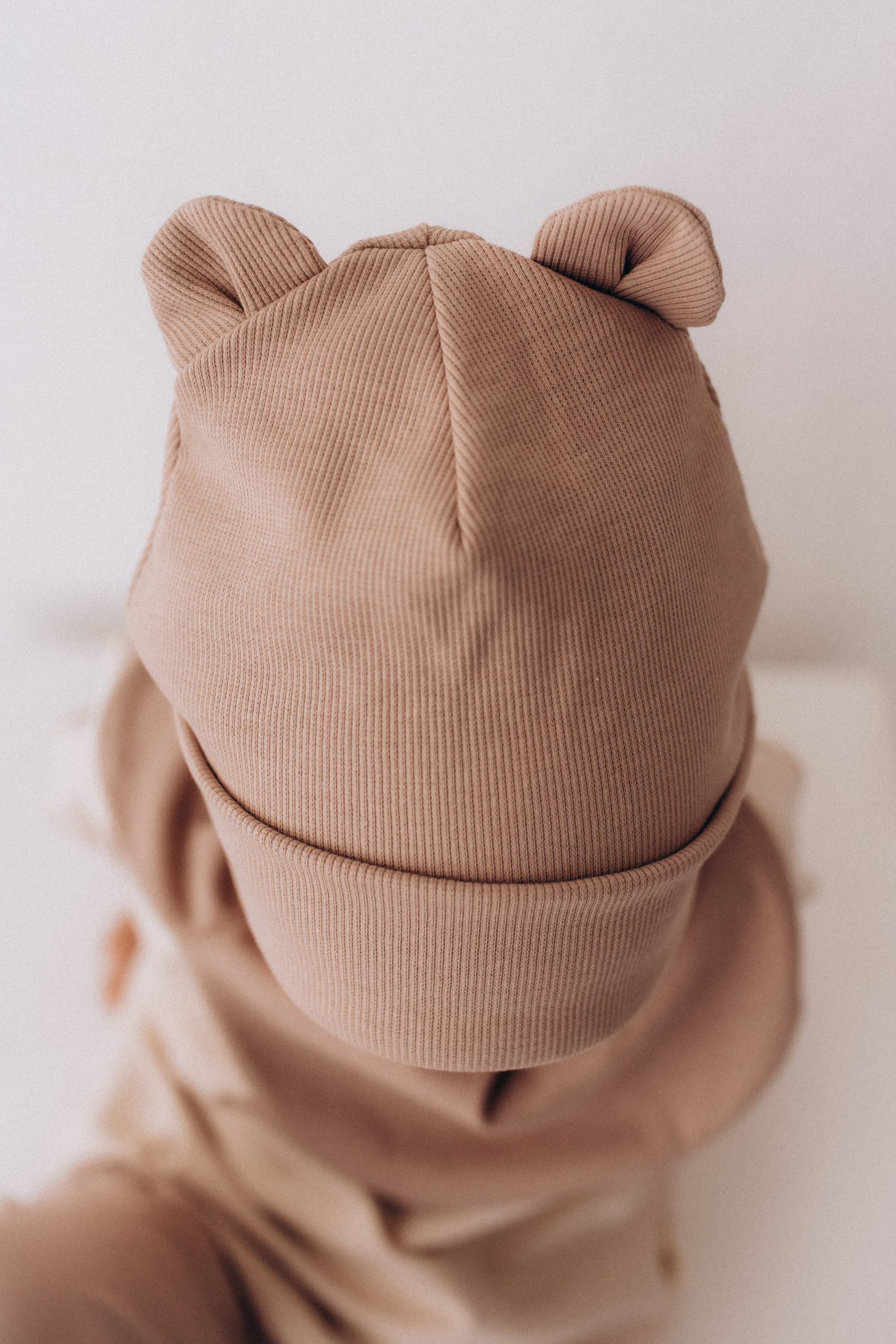Woolly Organic Beanie Teddy Ears GOTS SS27 berretto bimbo