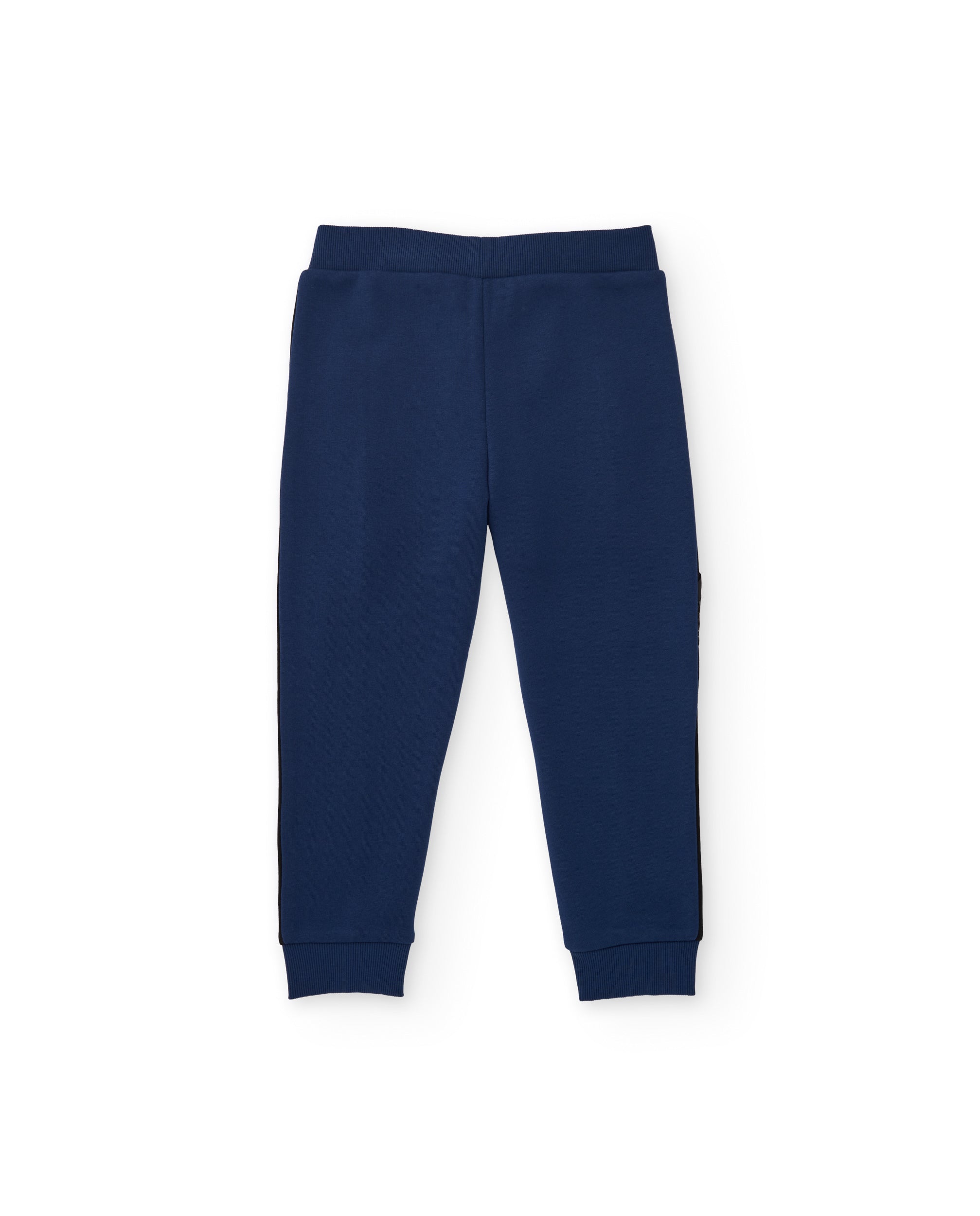 TucTuc Pantaloni Tuta Bambino Blu Navy Cotone Sport