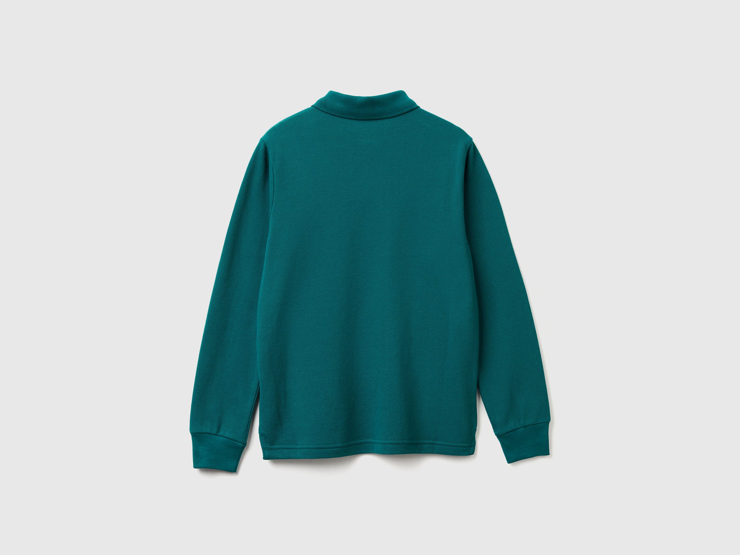 United Colors of Benetton Polos Polo Manica Lunga Cotone Organico