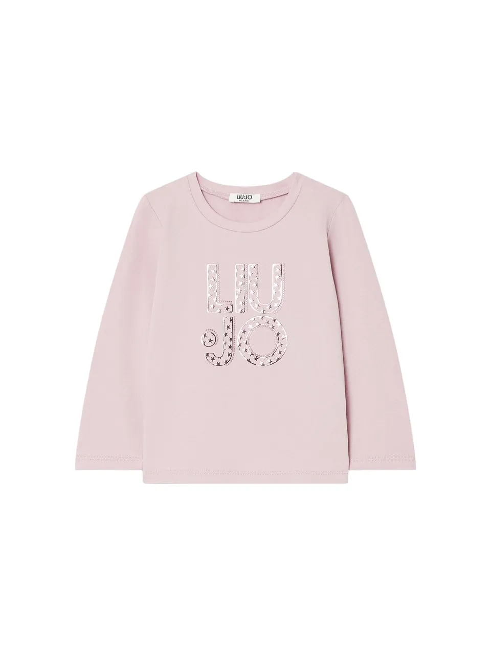 Liu Jo T-shirt Maniche Lunghe Stampa Beige 18 Mesi