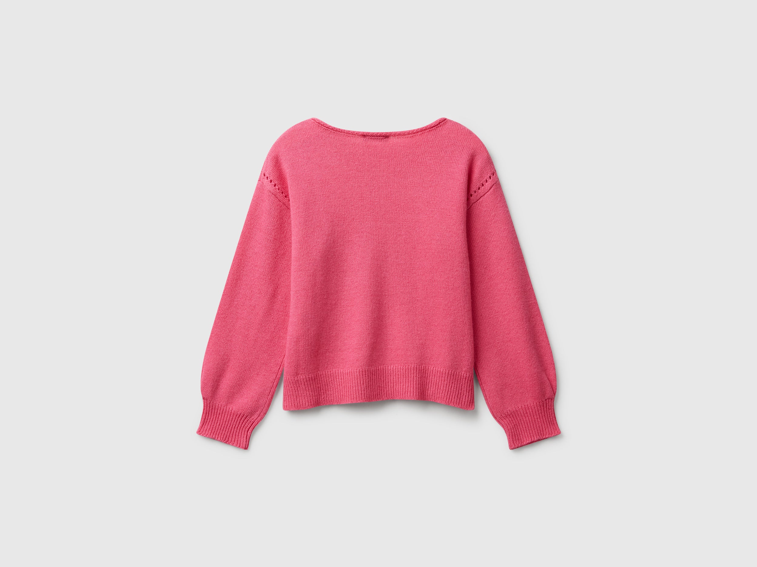 United Colors of Benetton Sweaters Maglione Viscosa Treccia Girocollo