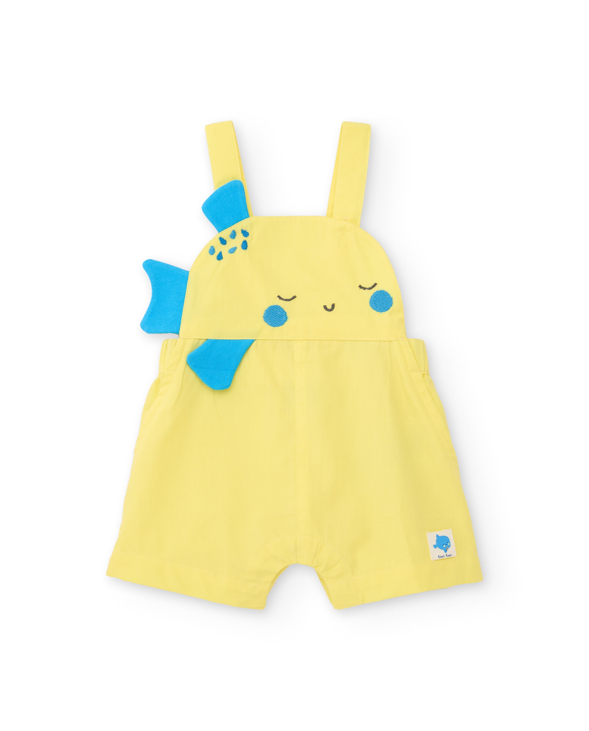 TucTuc Completi Punto Applique Completo Giallo Neonato