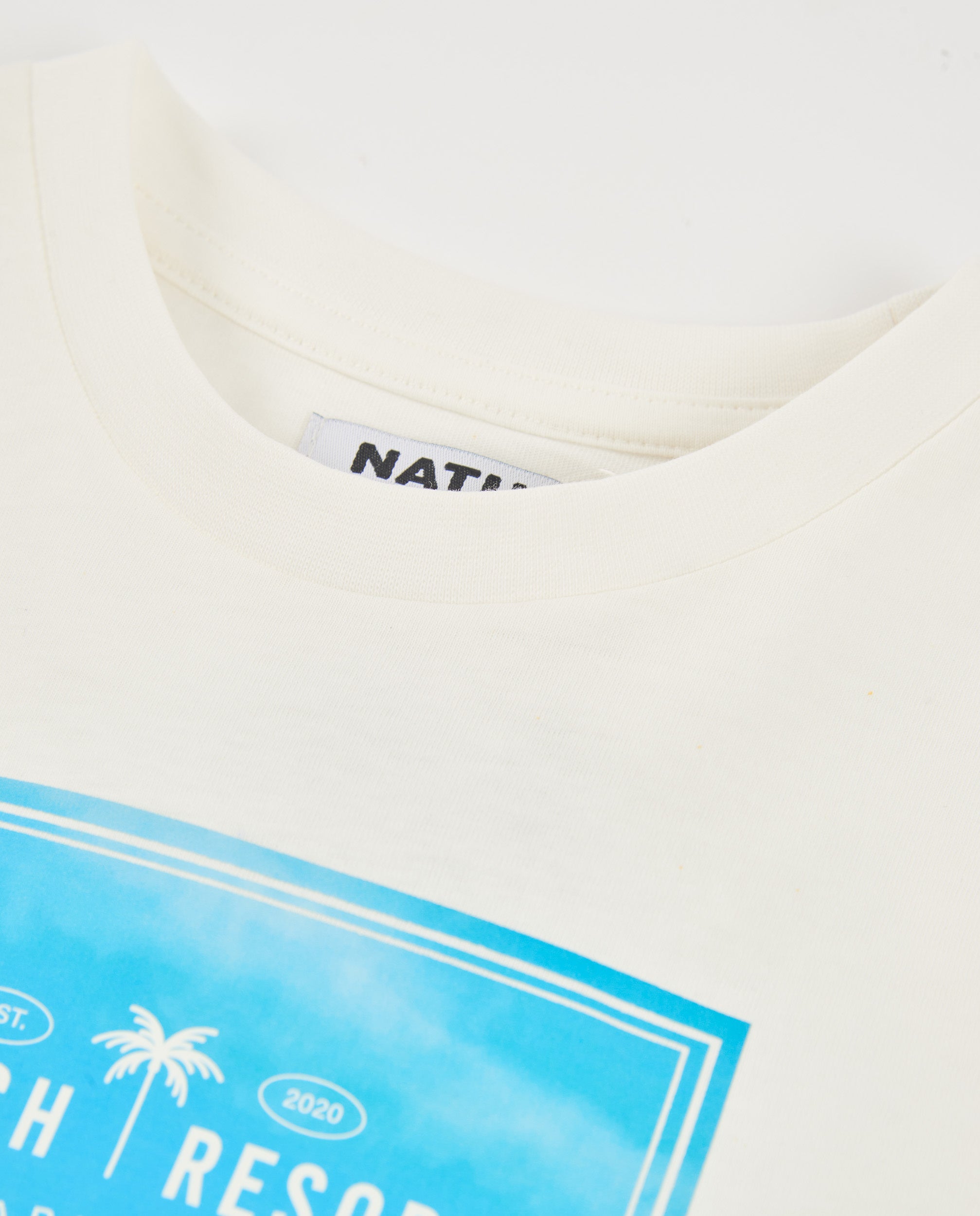 TucTuc Magliette t-shirt bambino bianca stampa skate maniche lunghe