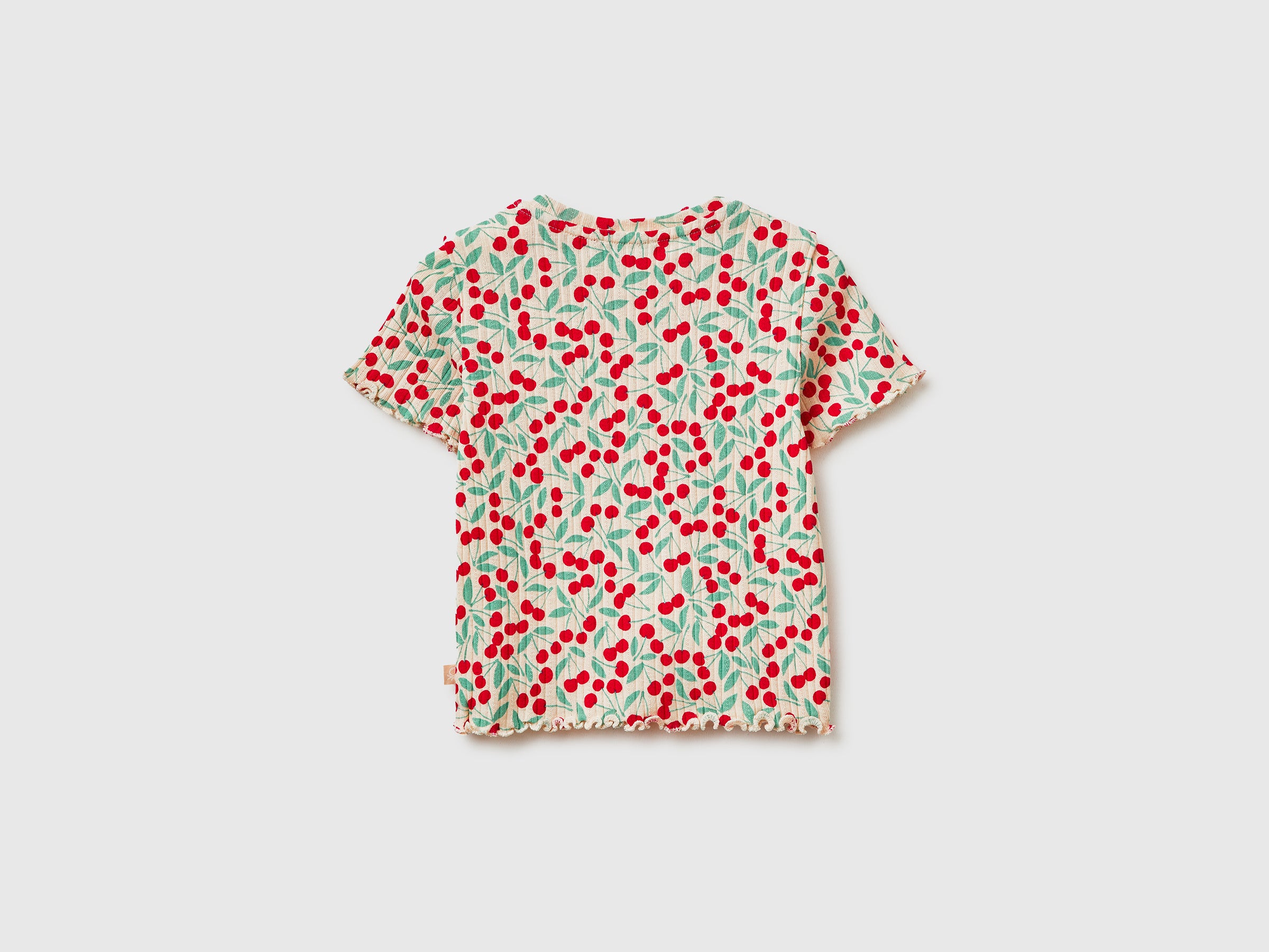 United Colors of Benetton maglietta costine fantasia 98