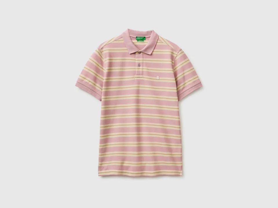 United Colors of Benetton Polo righe cotone bio 3UTCU302S