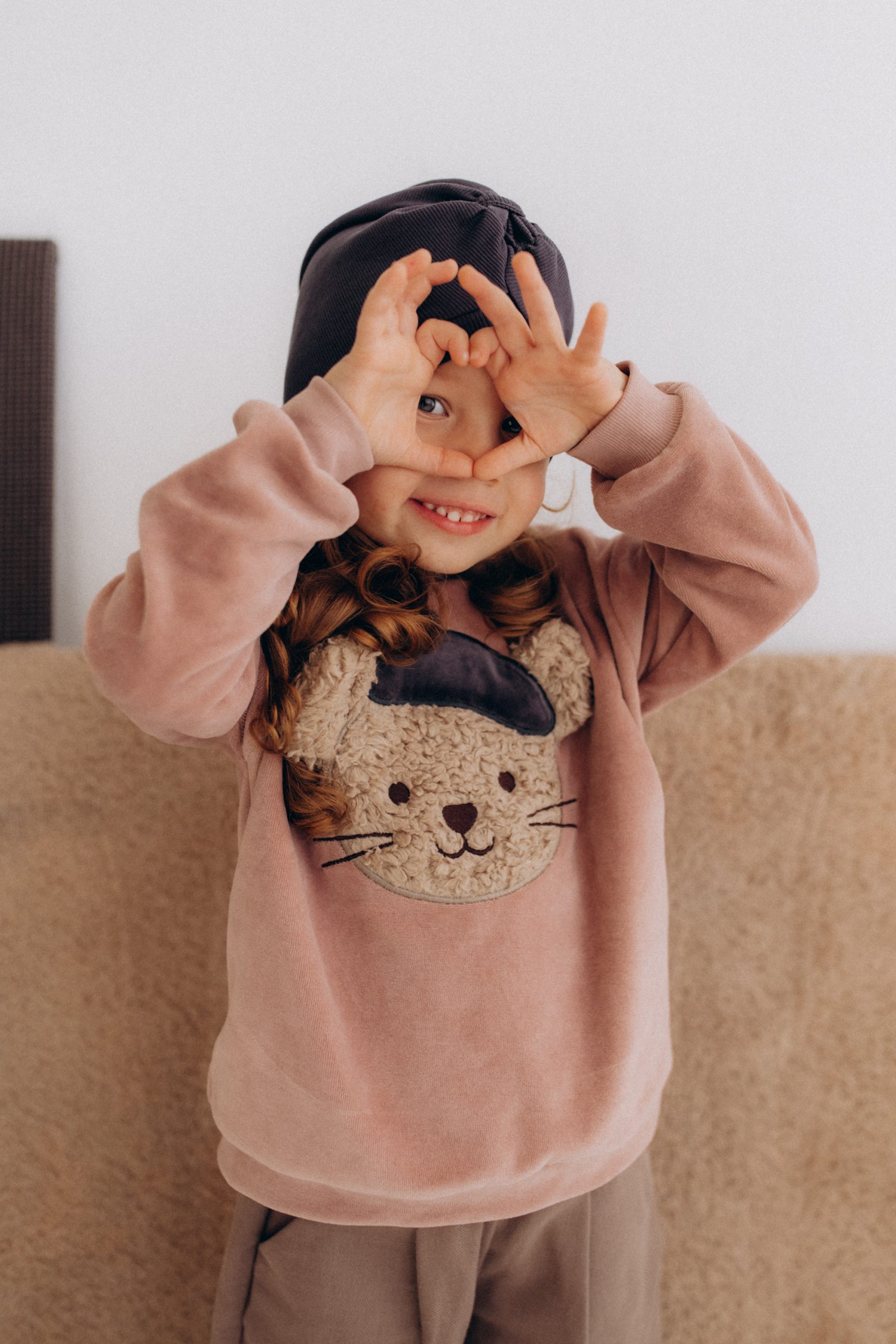 Woolly Organic Embroidered Sweater maglione velluto bio ricamo