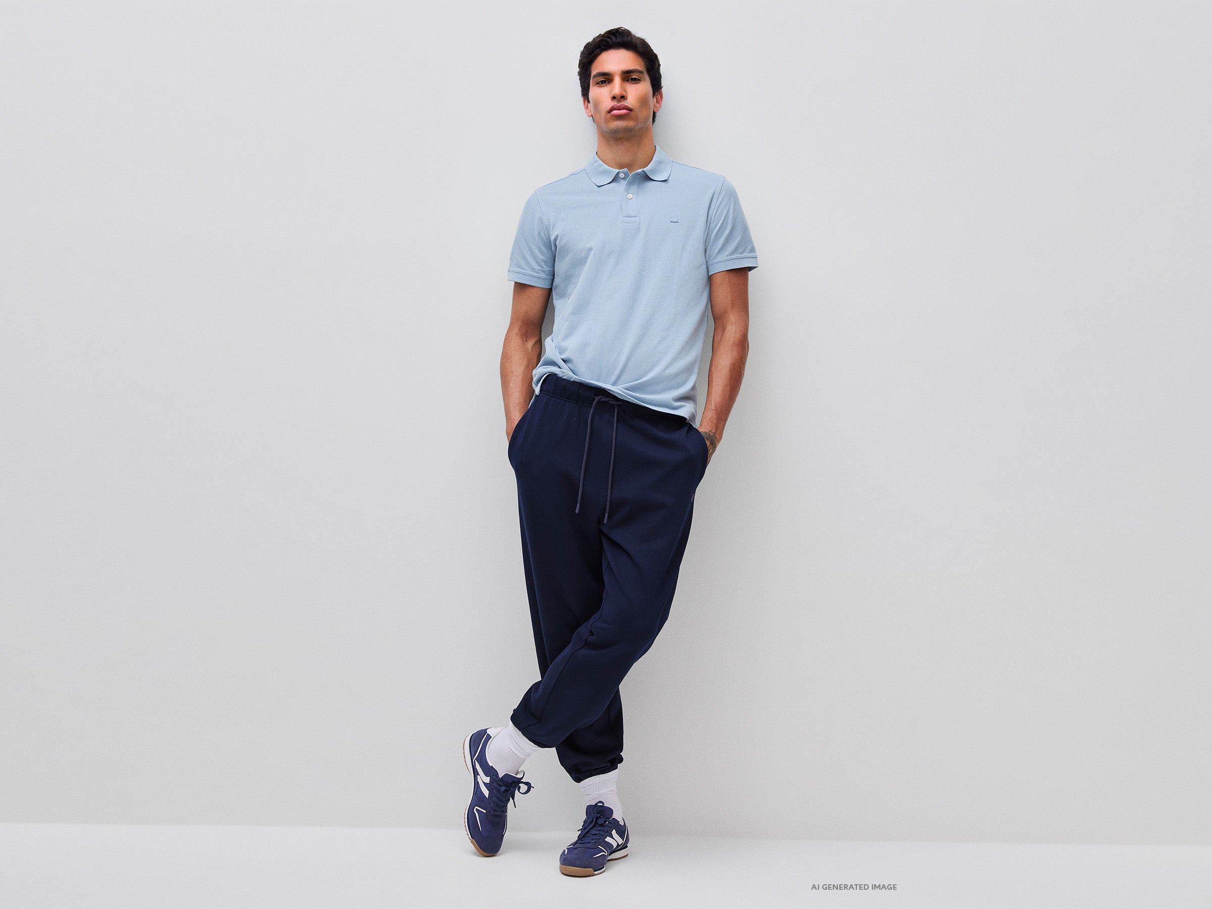 United Colors of Benetton pantaloni jogger fleece cotone organico