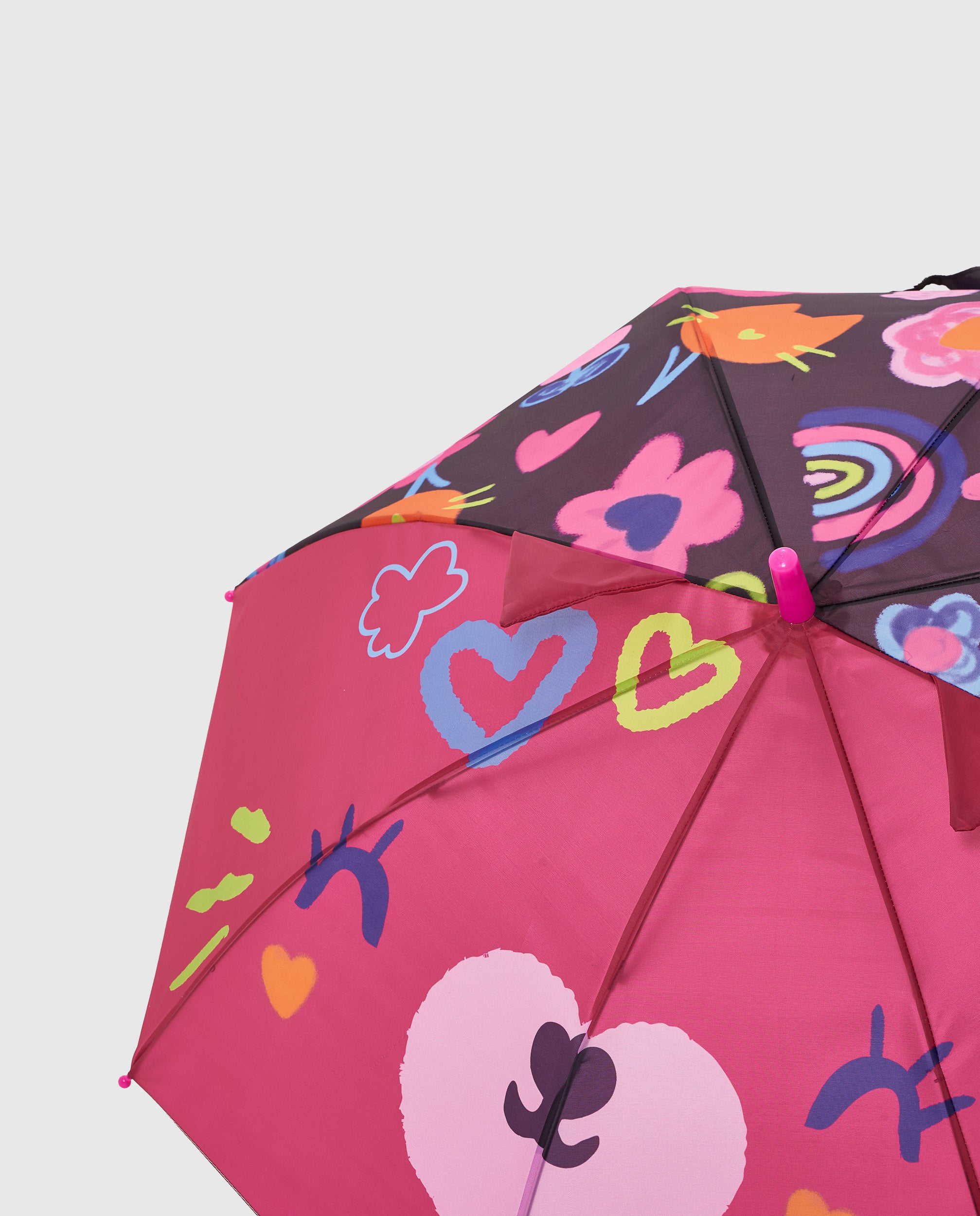 TucTuc Ombrello Bambina Multicolor Fiori Automatico