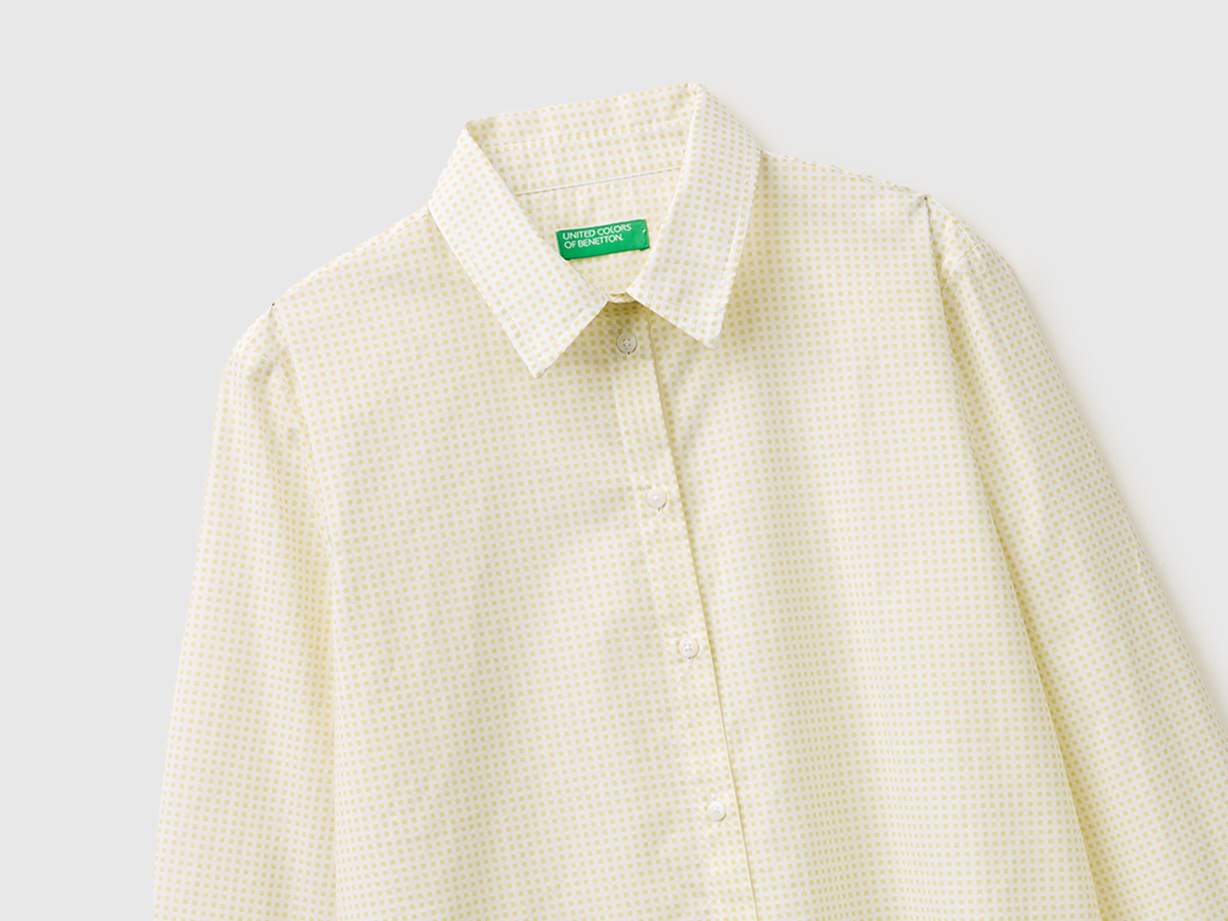 United Colors of Benetton Camicia fantasia camicia cotone leggero