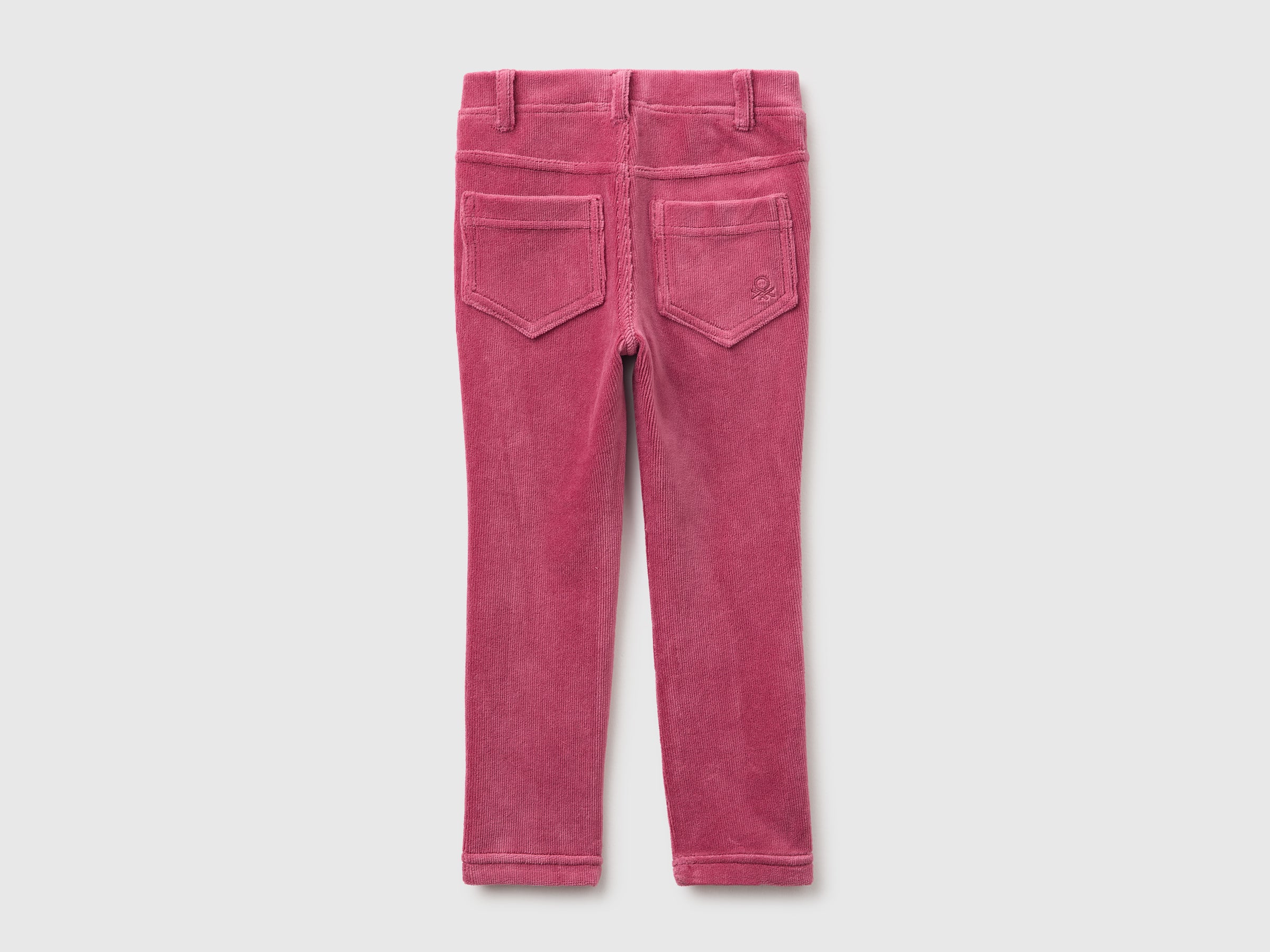 United Colors of Benetton Pantaloni Ciniglia Cotone a Coste 104