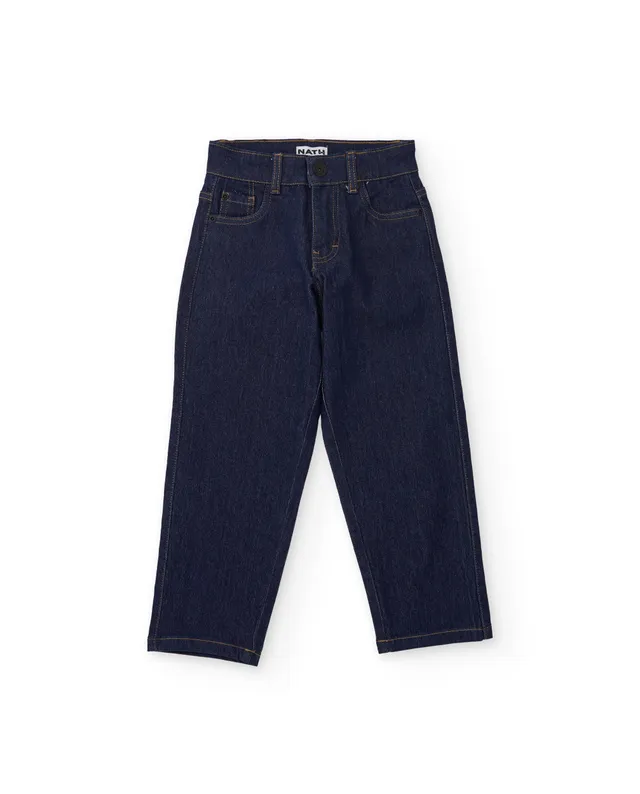 TucTuc Pantaloni Jeans Dritto 5 Tasche Denim Blu 4A Cotone