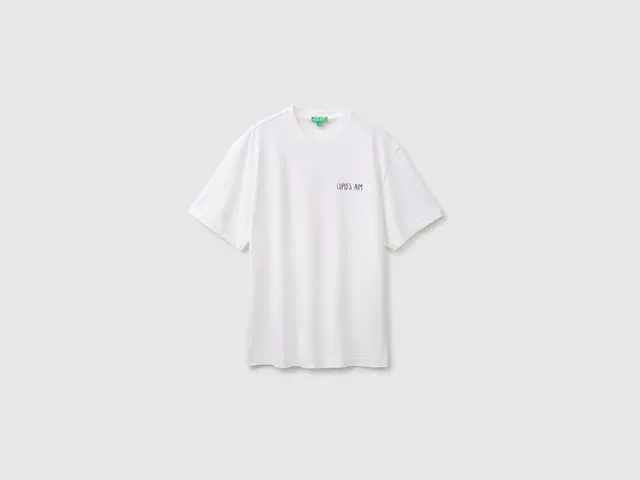 United Colors of Benetton T-shirt donna M manica corta cotone biologico