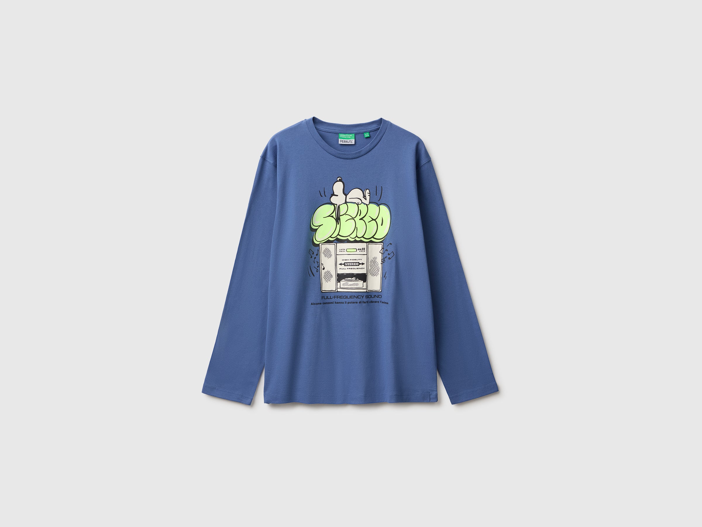 United Colors of Benetton maglietta Peanuts cotone bio taglia L