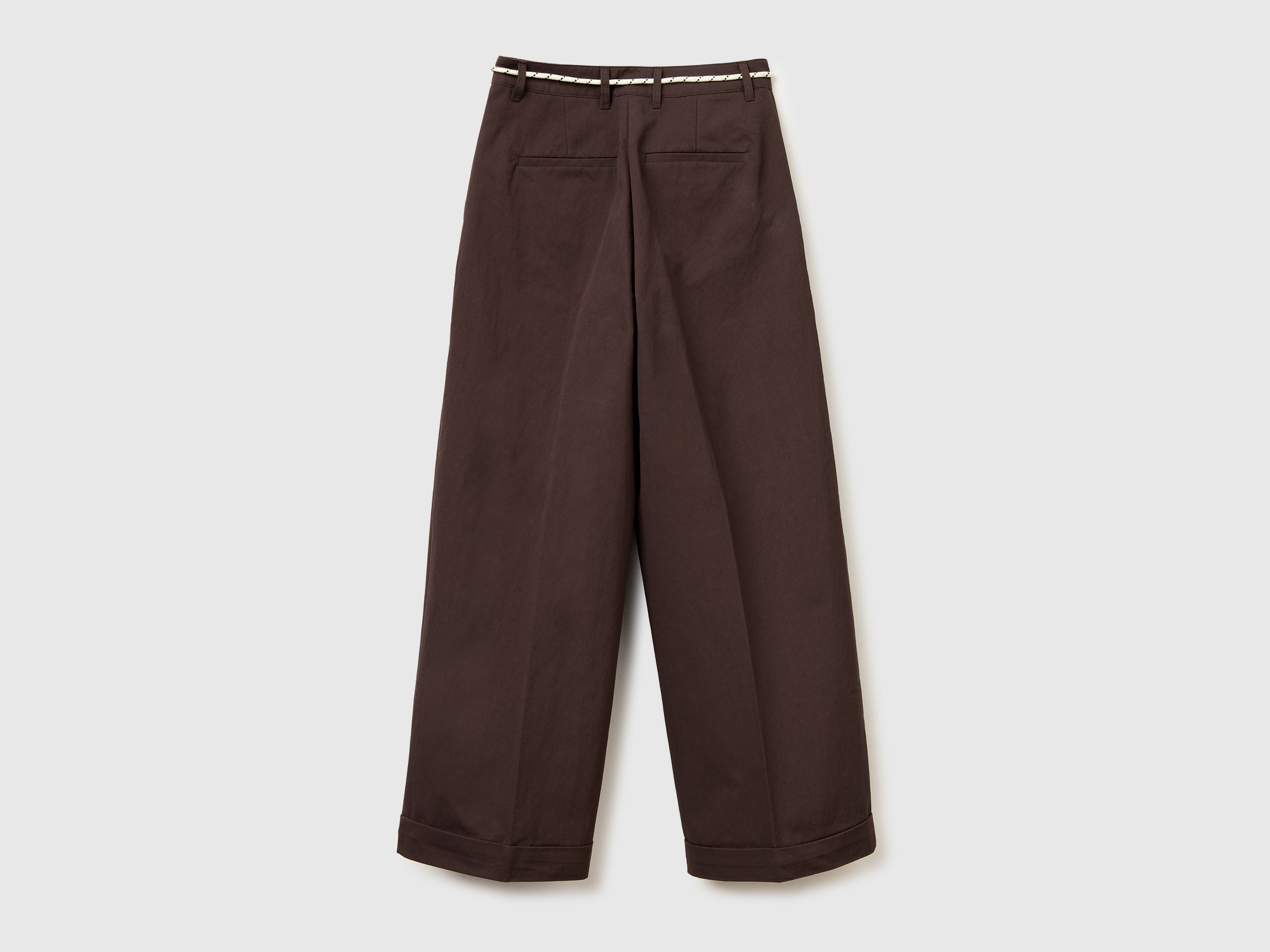 United Colors of Benetton Trousers pantaloni coulisse cotone donna